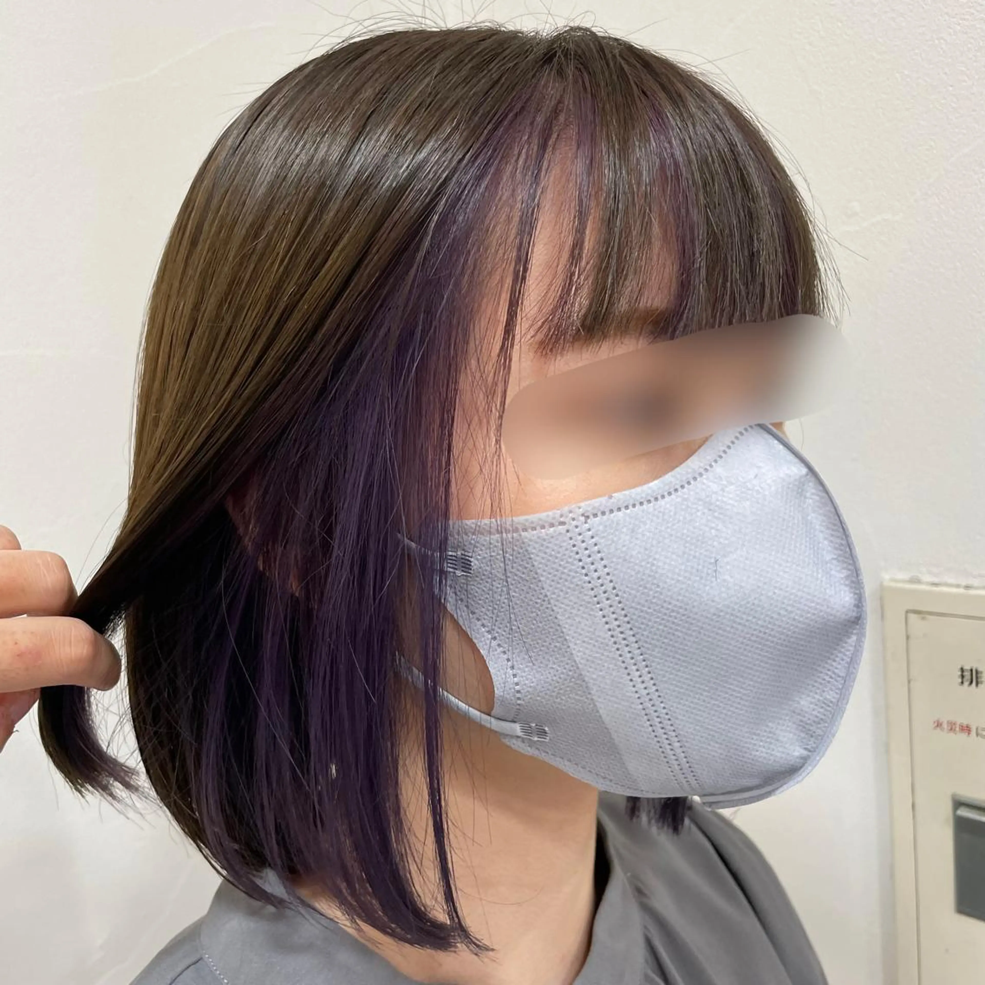 ミディアム カラー ヘアカラー トリートメント 🌼杉田 胡桃🌼のヘアスタイル