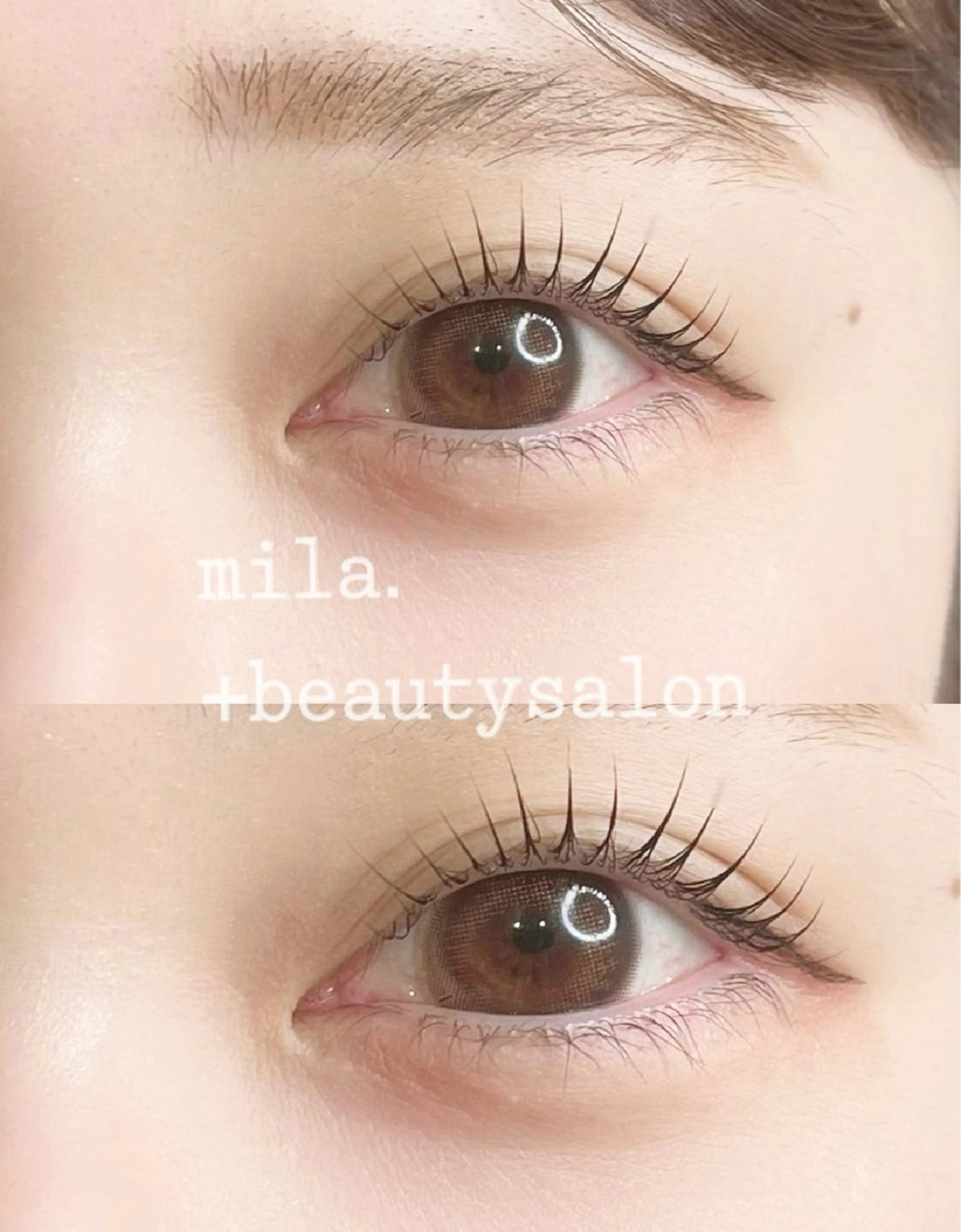 マツエク・マツパ マツパ 【 mila.】河嶋 菜月のマツエク・マツパデザイン