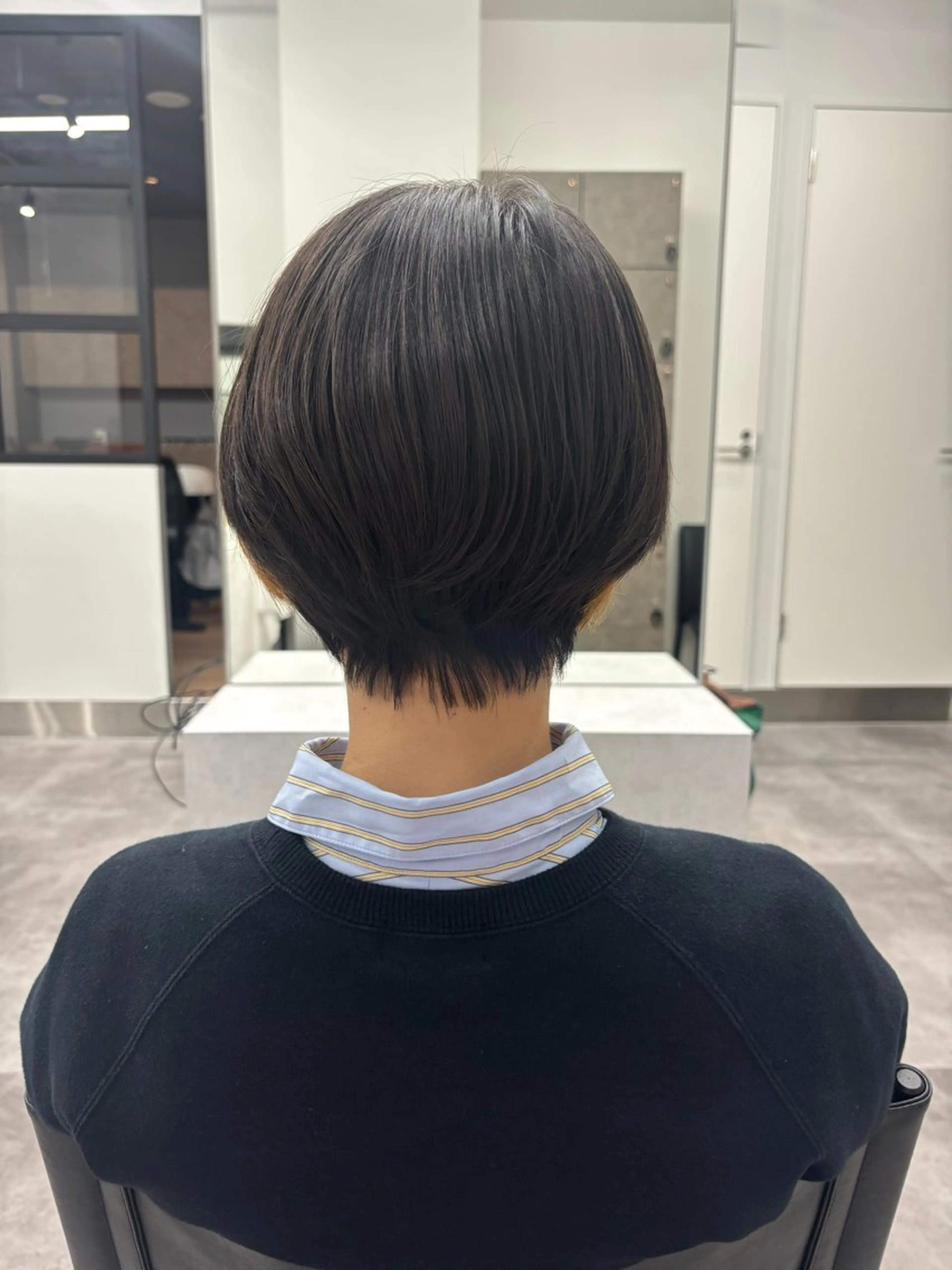 ショート カラー ヘアアレンジ マエダ アズミ🌱のヘアスタイル
