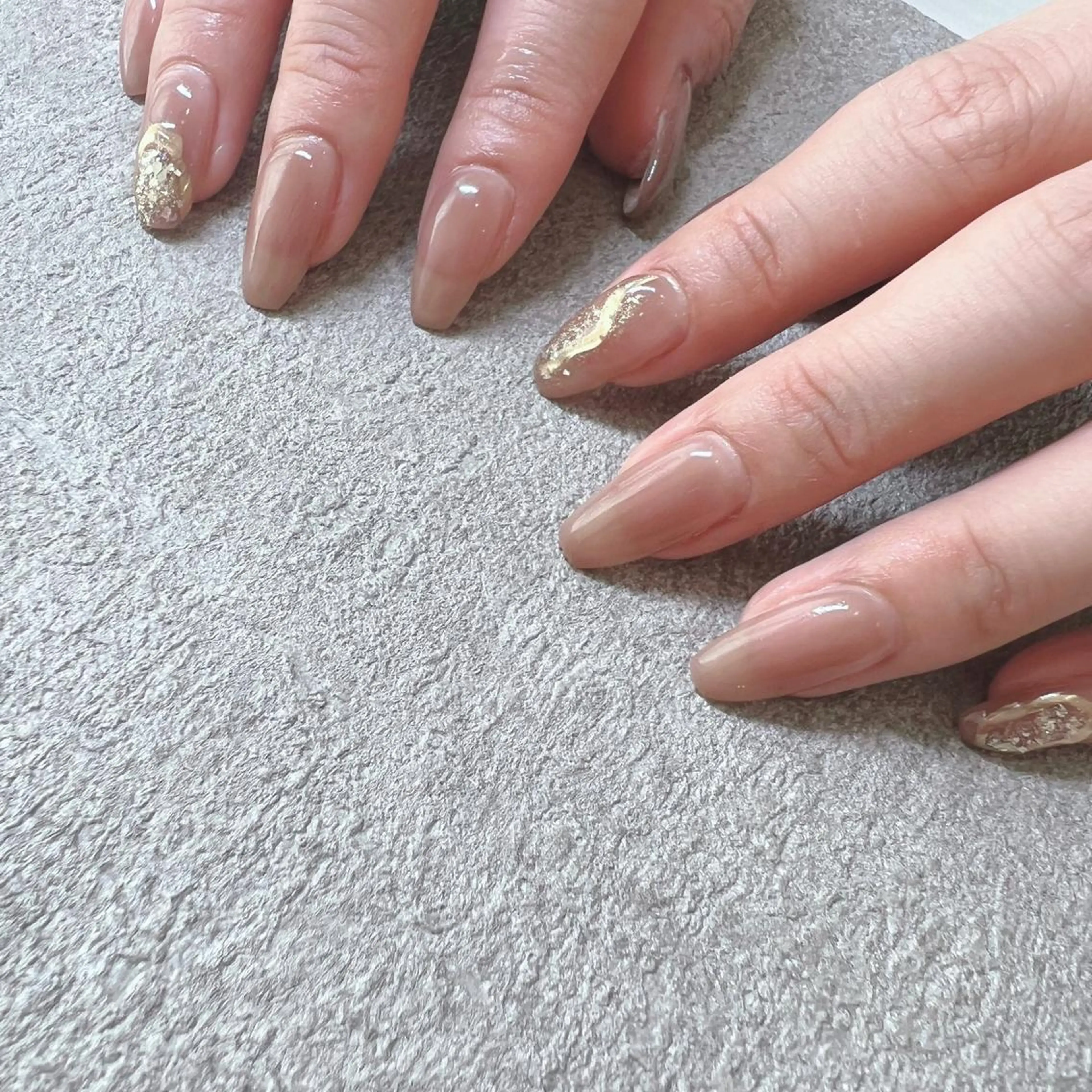 カラー ネイル ハンドネイル Cozy_ ilumのネイルデザイン