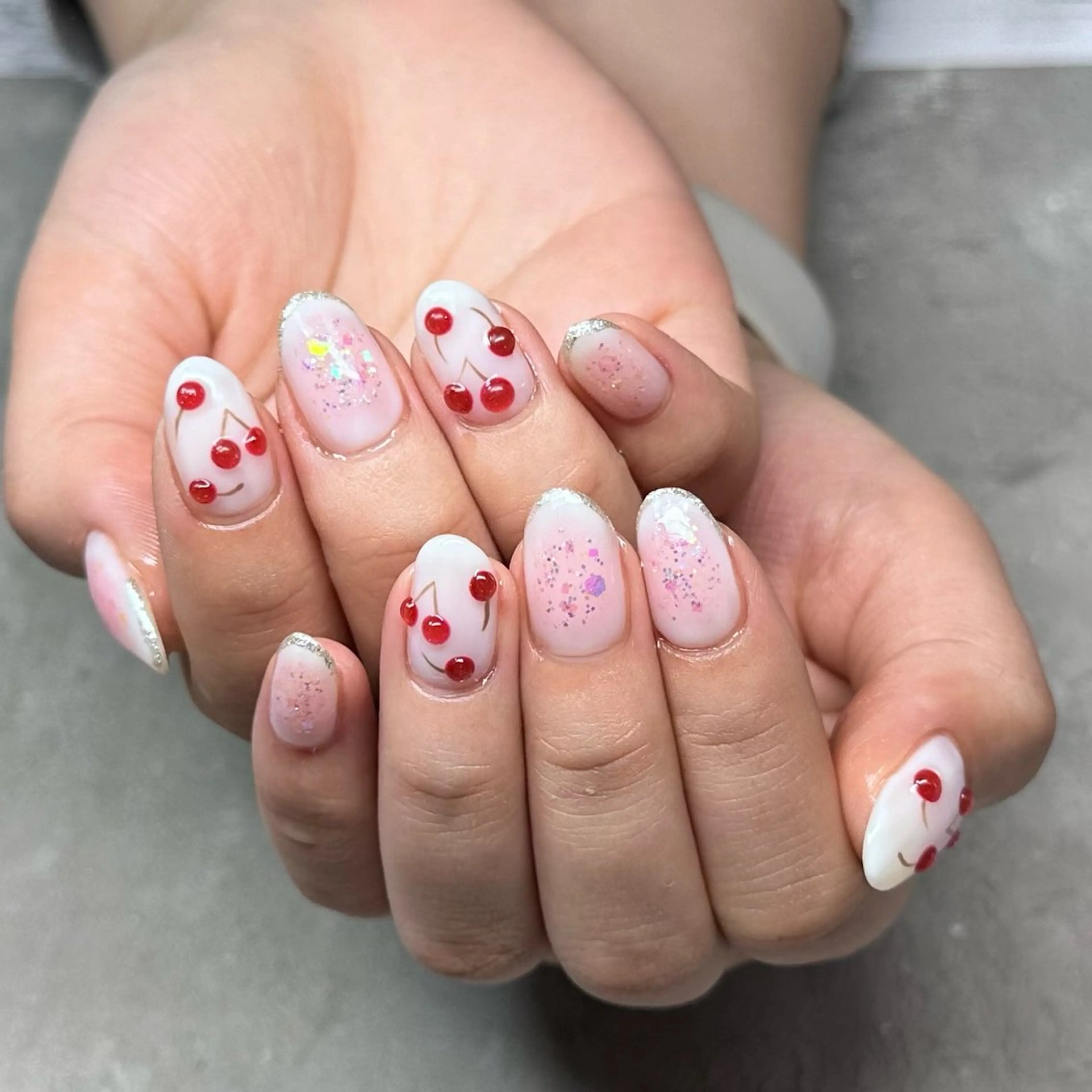 ネイル 持ち込み ハンドネイル Éclat~エクラ~ Mizukiのネイルデザイン