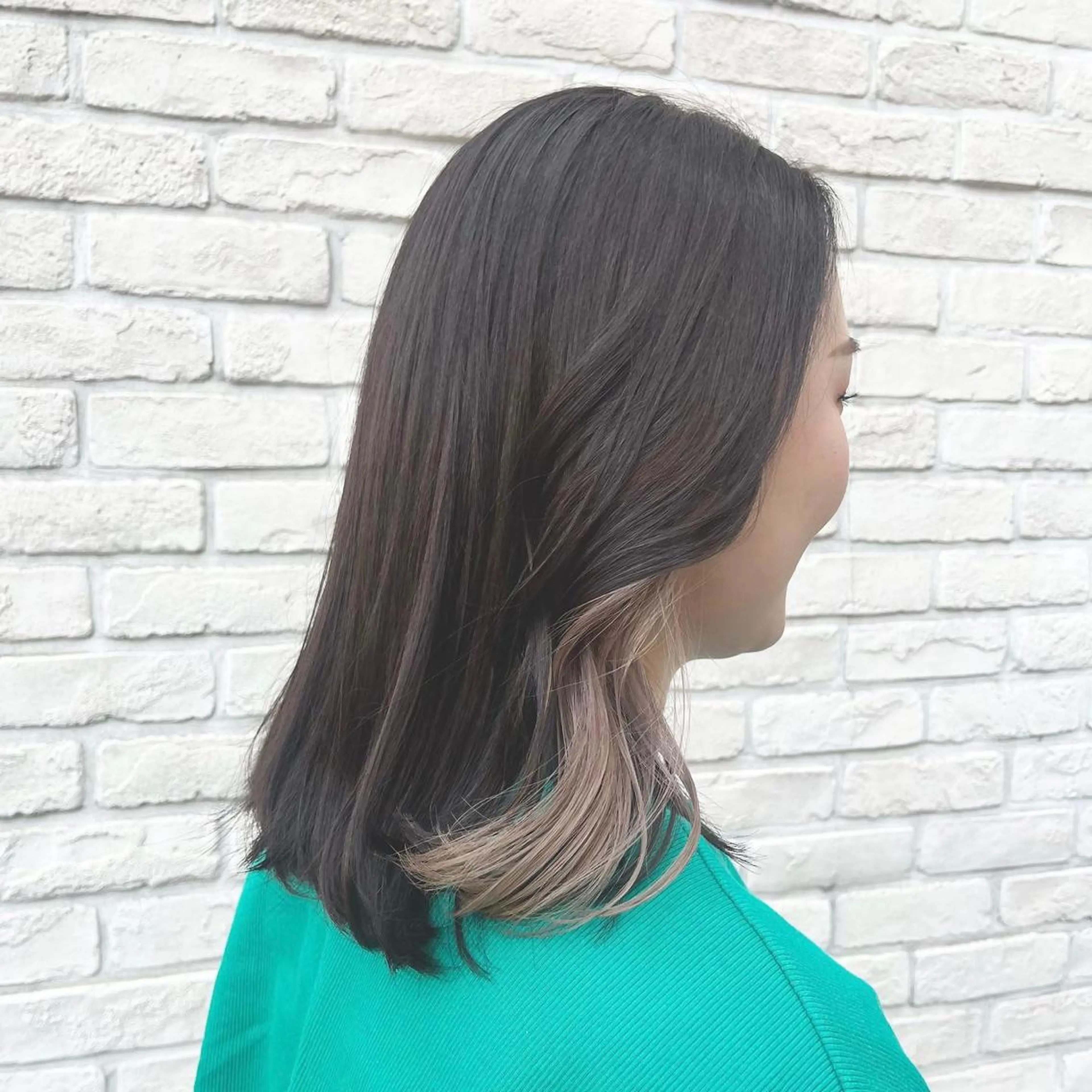 ショート ヘアカラー ケアブリーチハイトー ンシールエクステのヘアスタイル