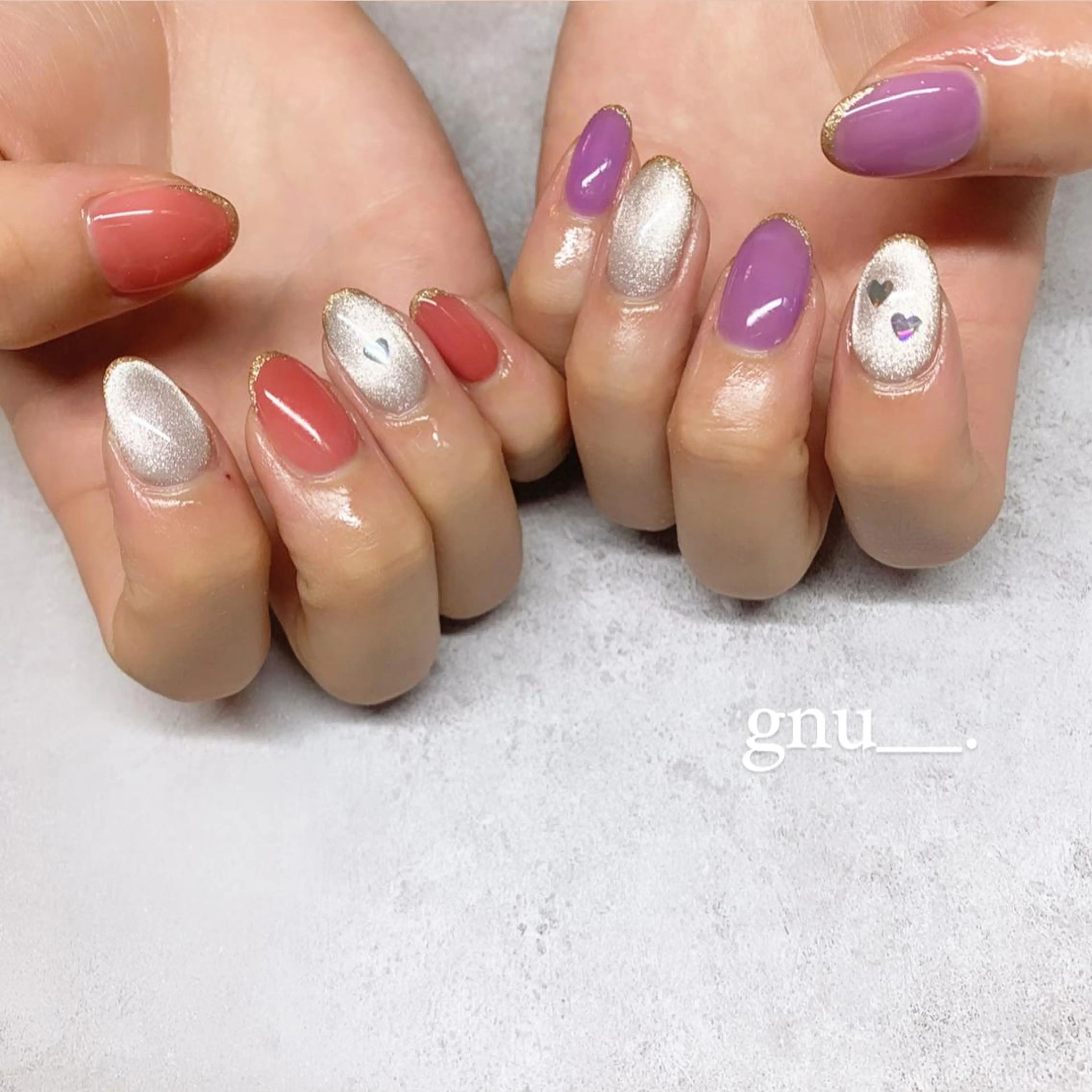 ネイル ハンドネイル gnu__. nailのネイルデザイン