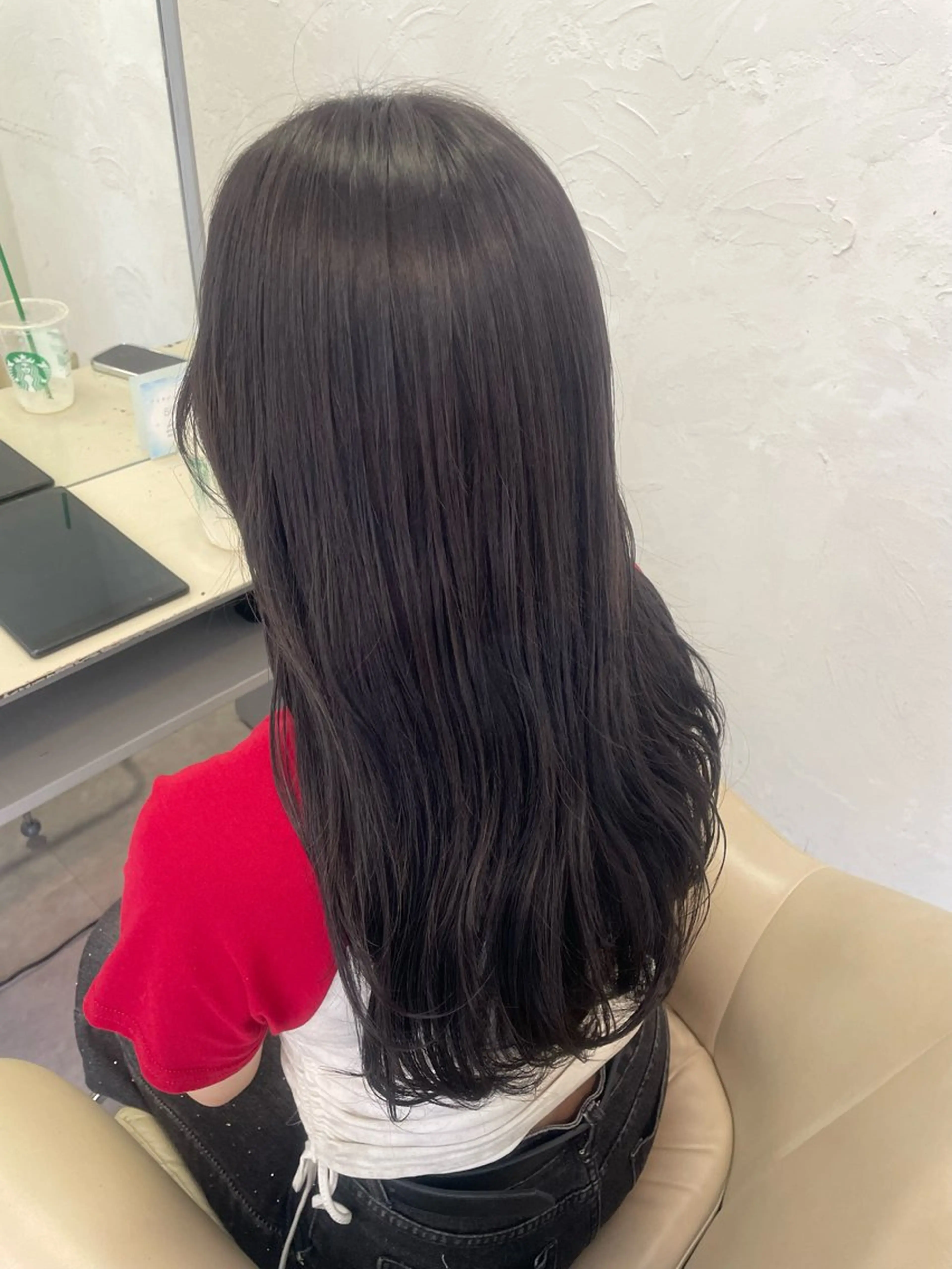 ロング カラー 透明感カラー ディープラベンダー ラベンダーカラー ロング ヘアカラー 『SiLO』 rumiのヘアスタイル