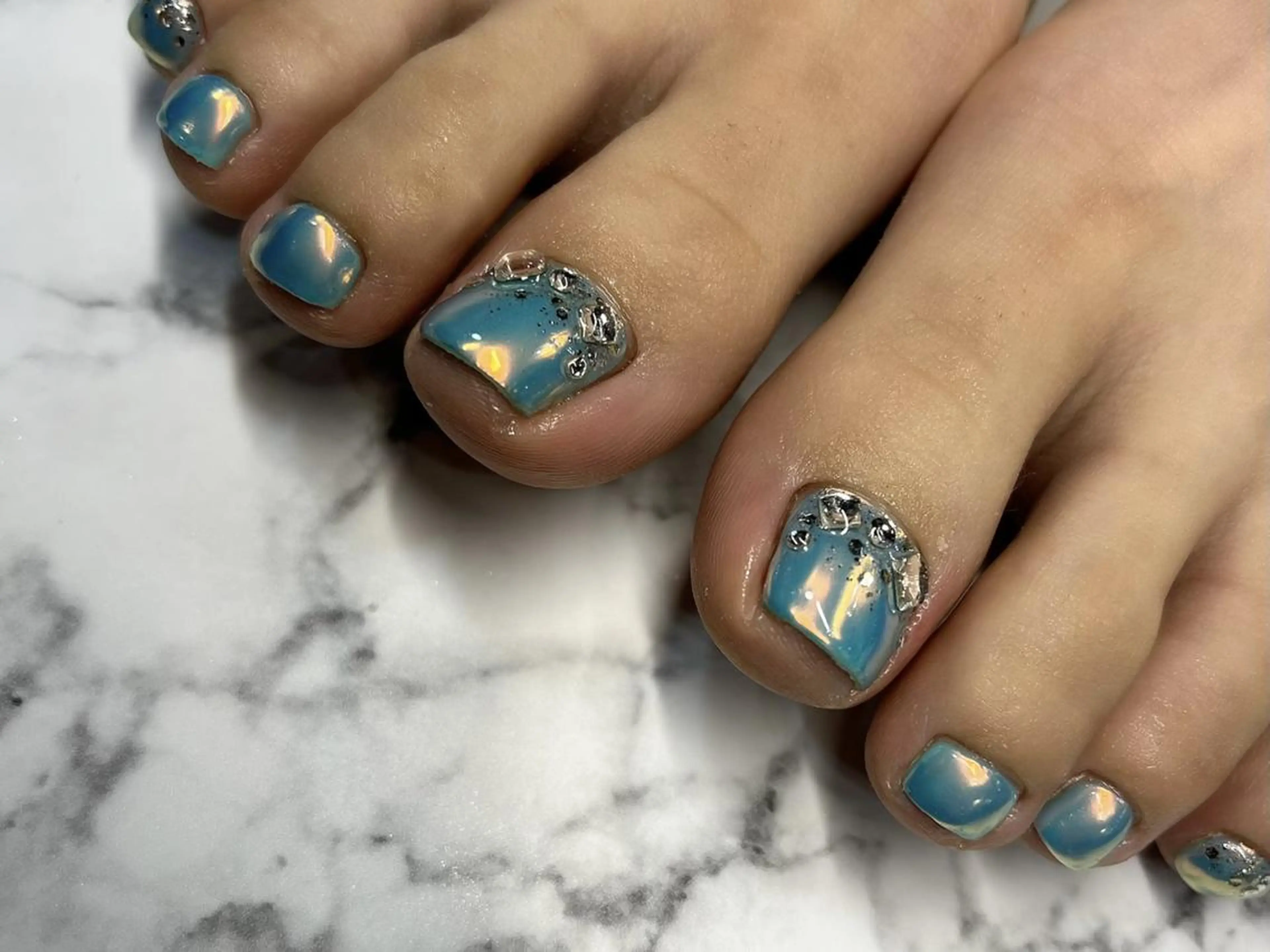 ネイル フットネイル Ellie Nail Honamiのネイルデザイン