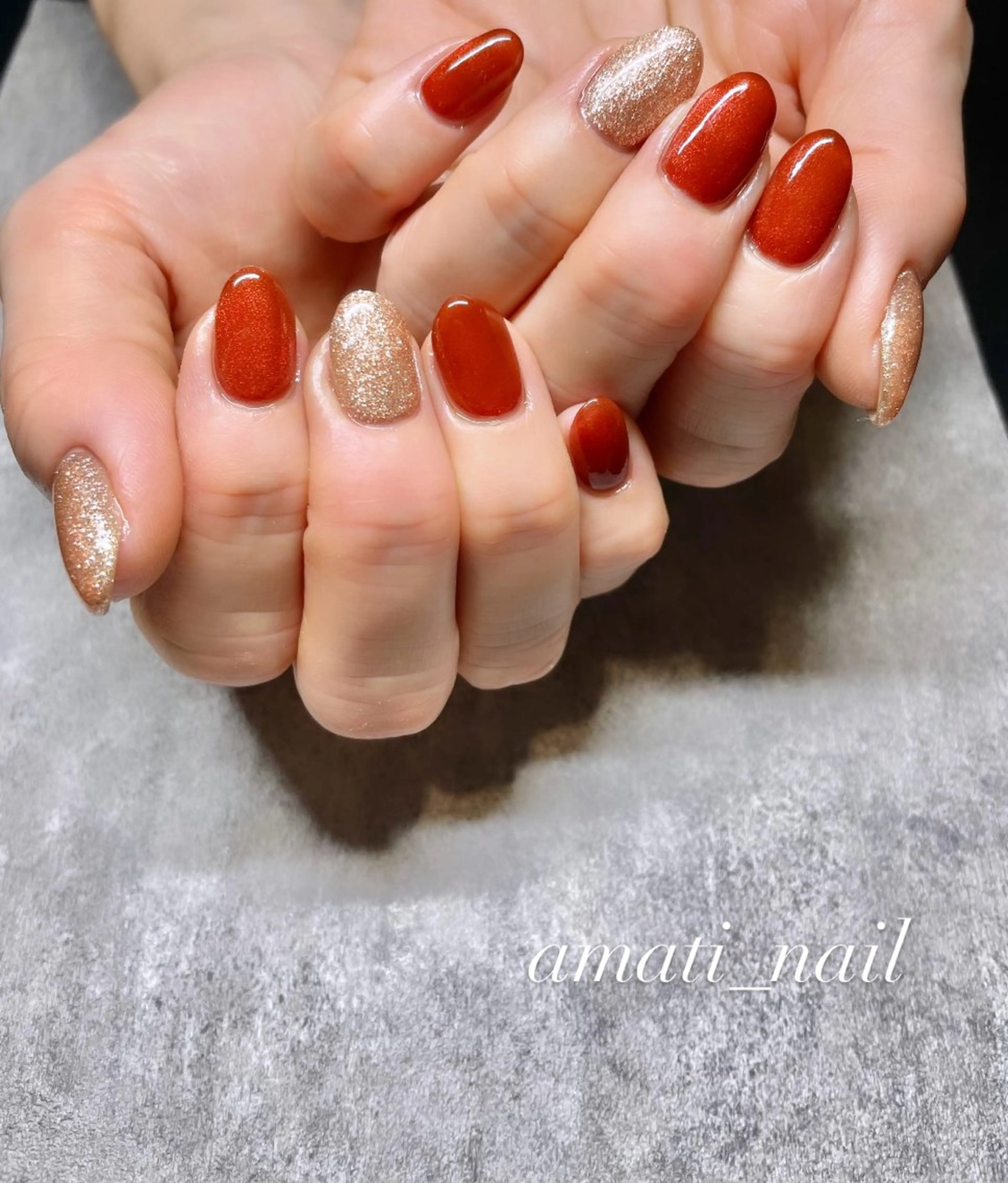 ネイル フットネイル ジェルネイル マグネットネイル ミラーネイル ニュアンスネイル ハンドネイル amati_nail TAKAKOのネイルデザイン