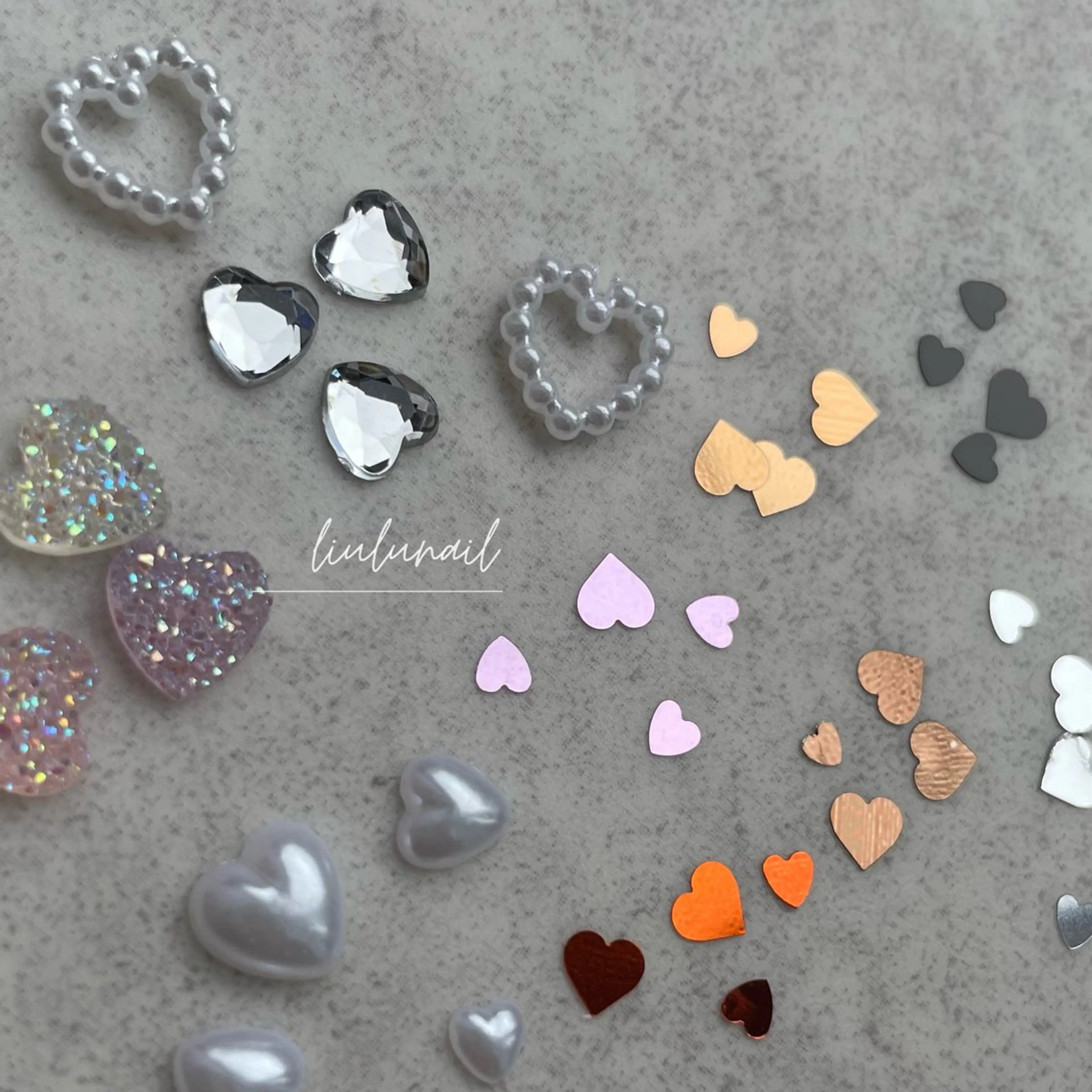 ネイル ハート liulu nailのネイルデザイン