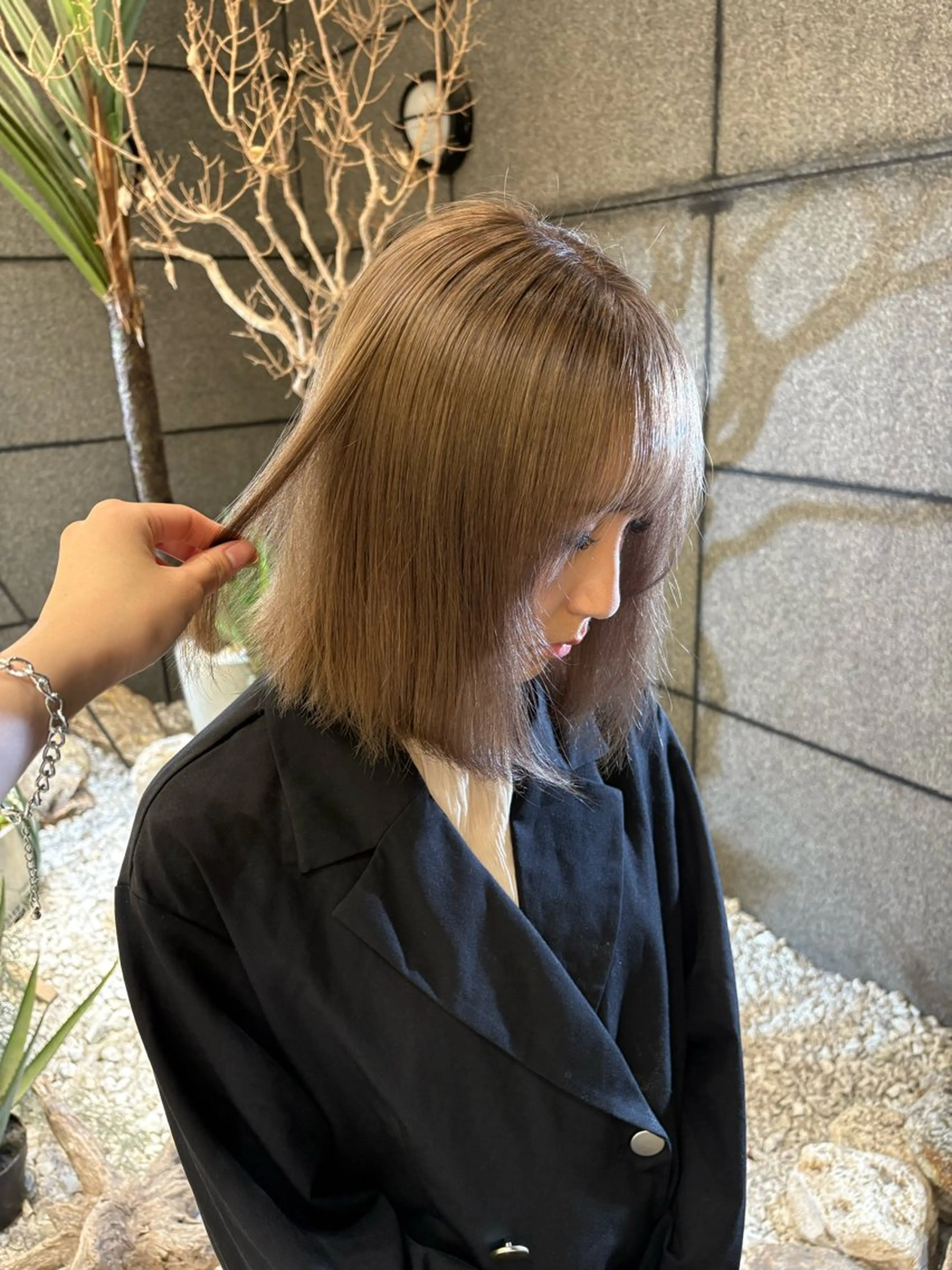 ミディアム 似合わせカラー✞✟ ayumi🐈‍⬛のヘアスタイル