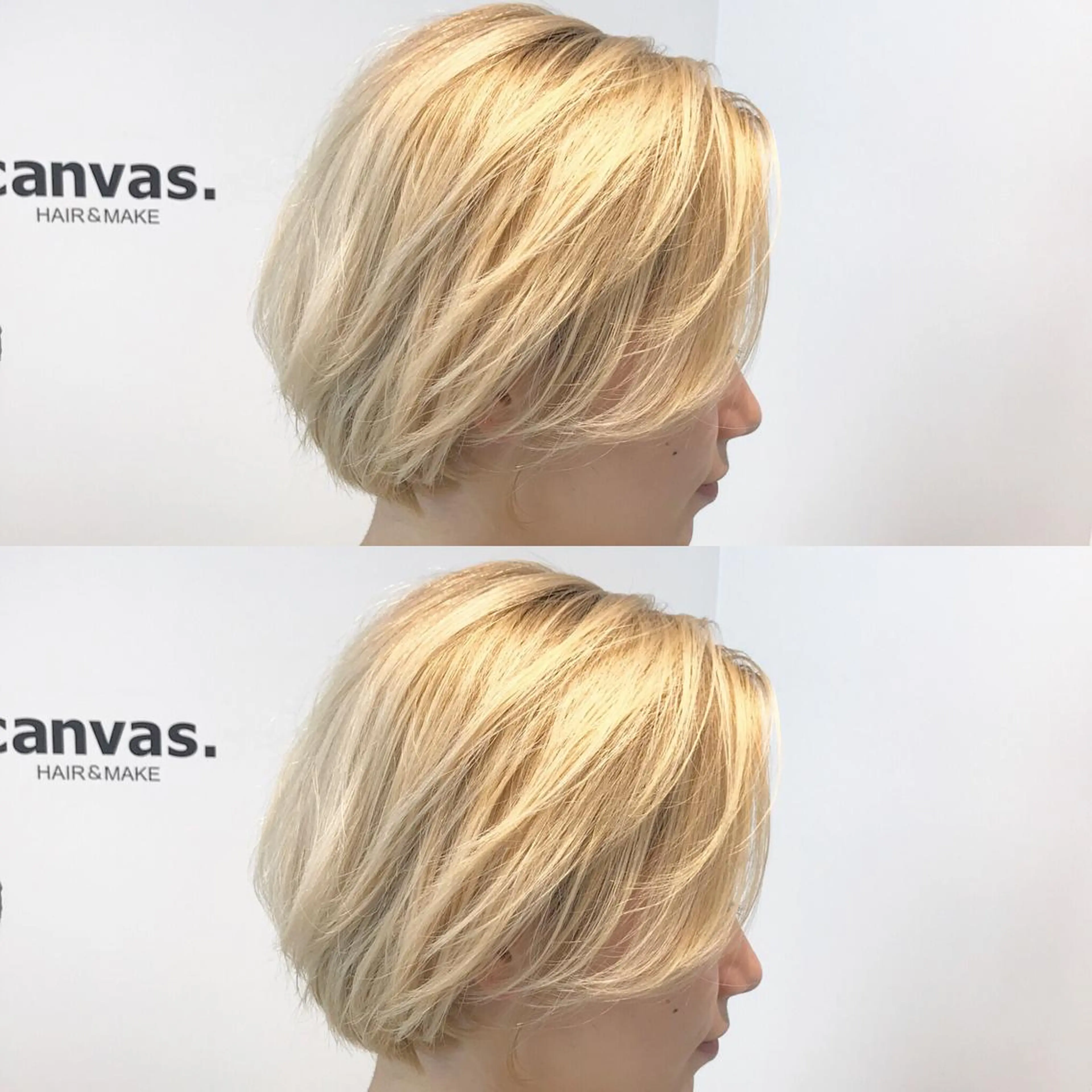 カラー ブロンド ハイトーンカラー カット ヘアカラー トリートメント ショートヘア💫 ハイトーン西田拓馬のヘアスタイル