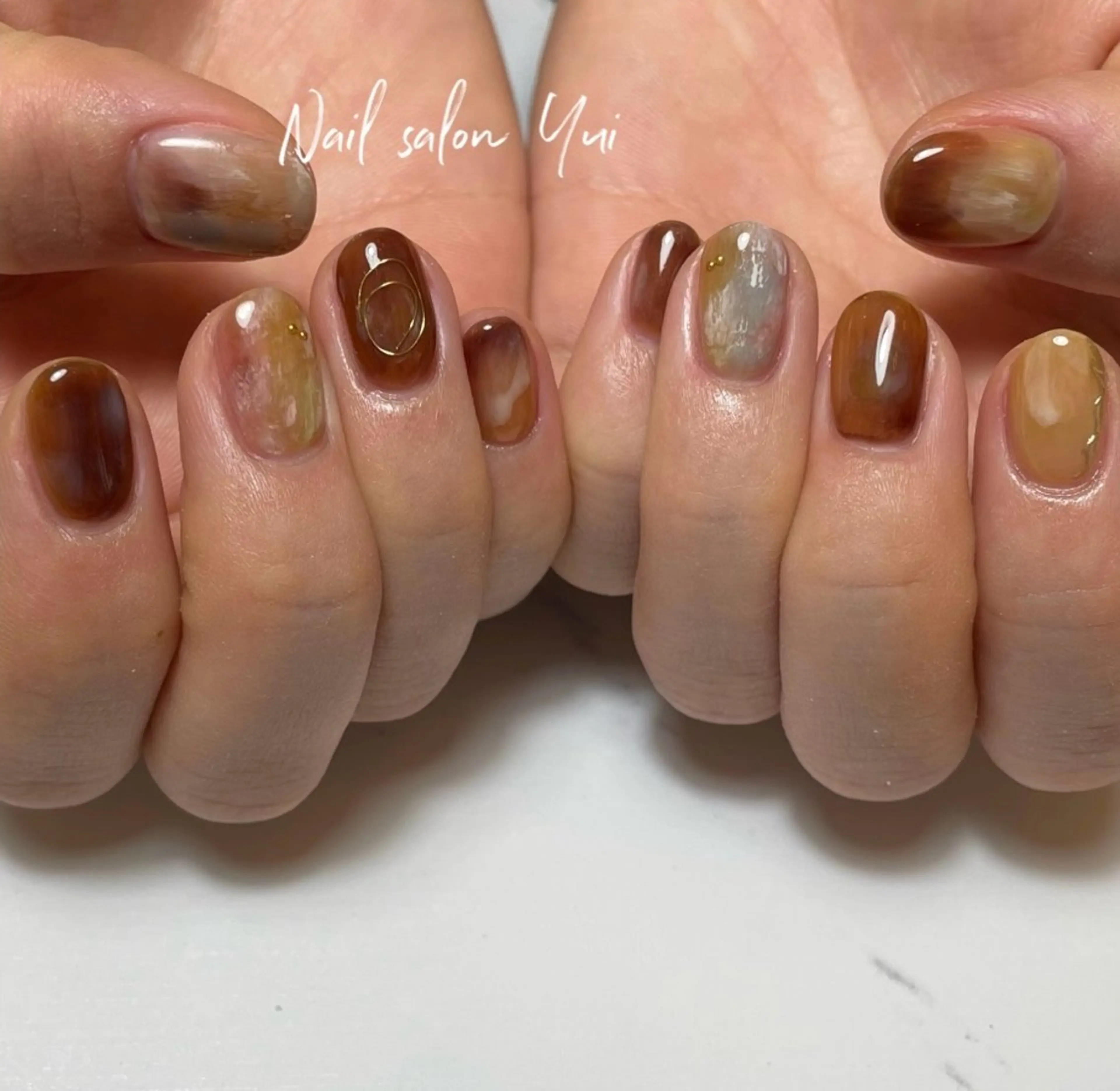 ネイル ニュアンスネイル Miku 🌼のネイルデザイン