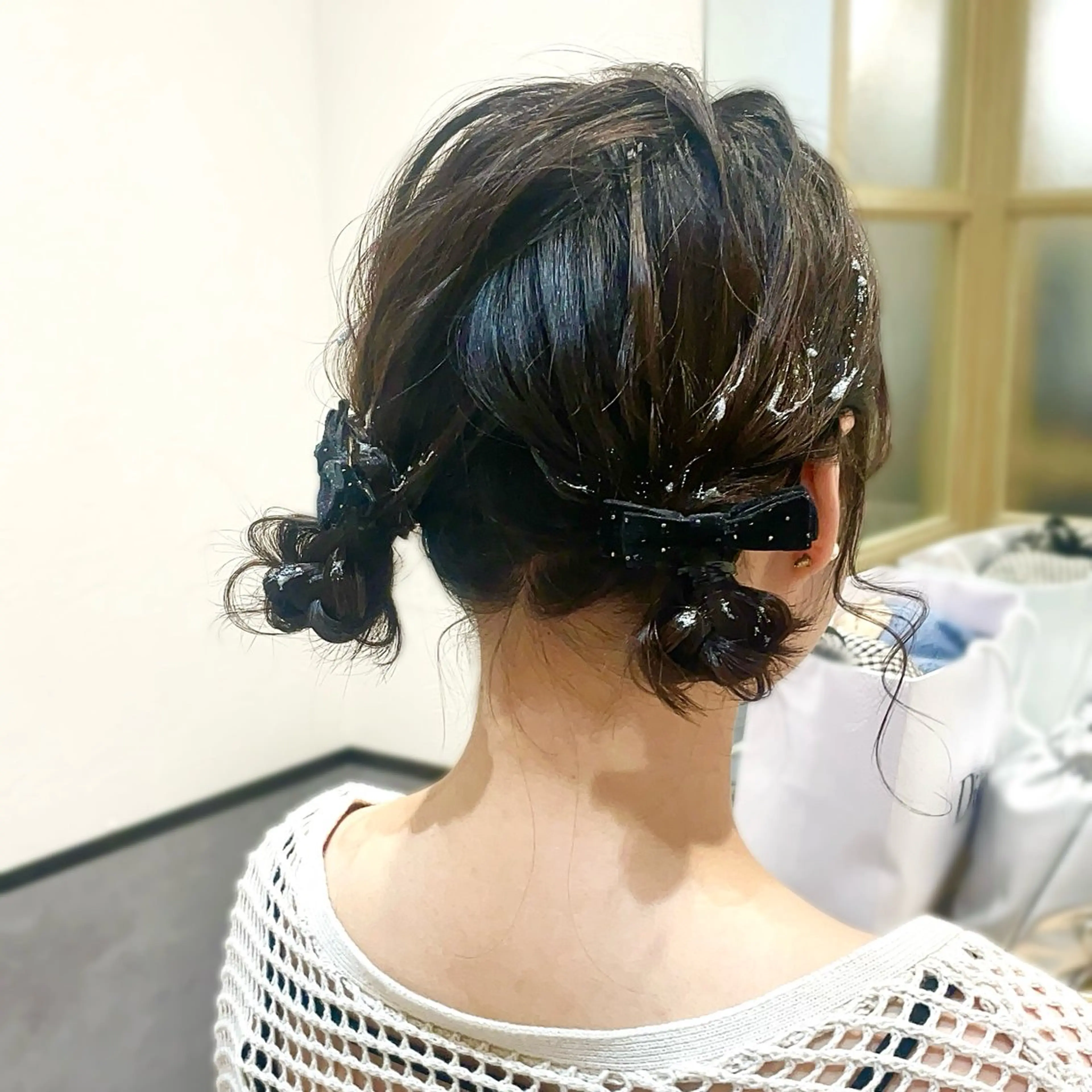 ミディアム ヘアアレンジ GOTODAY SHAiRE SALON所属・札幌 ヘアアレンジ 🍎 タナカセリナのヘアスタイル