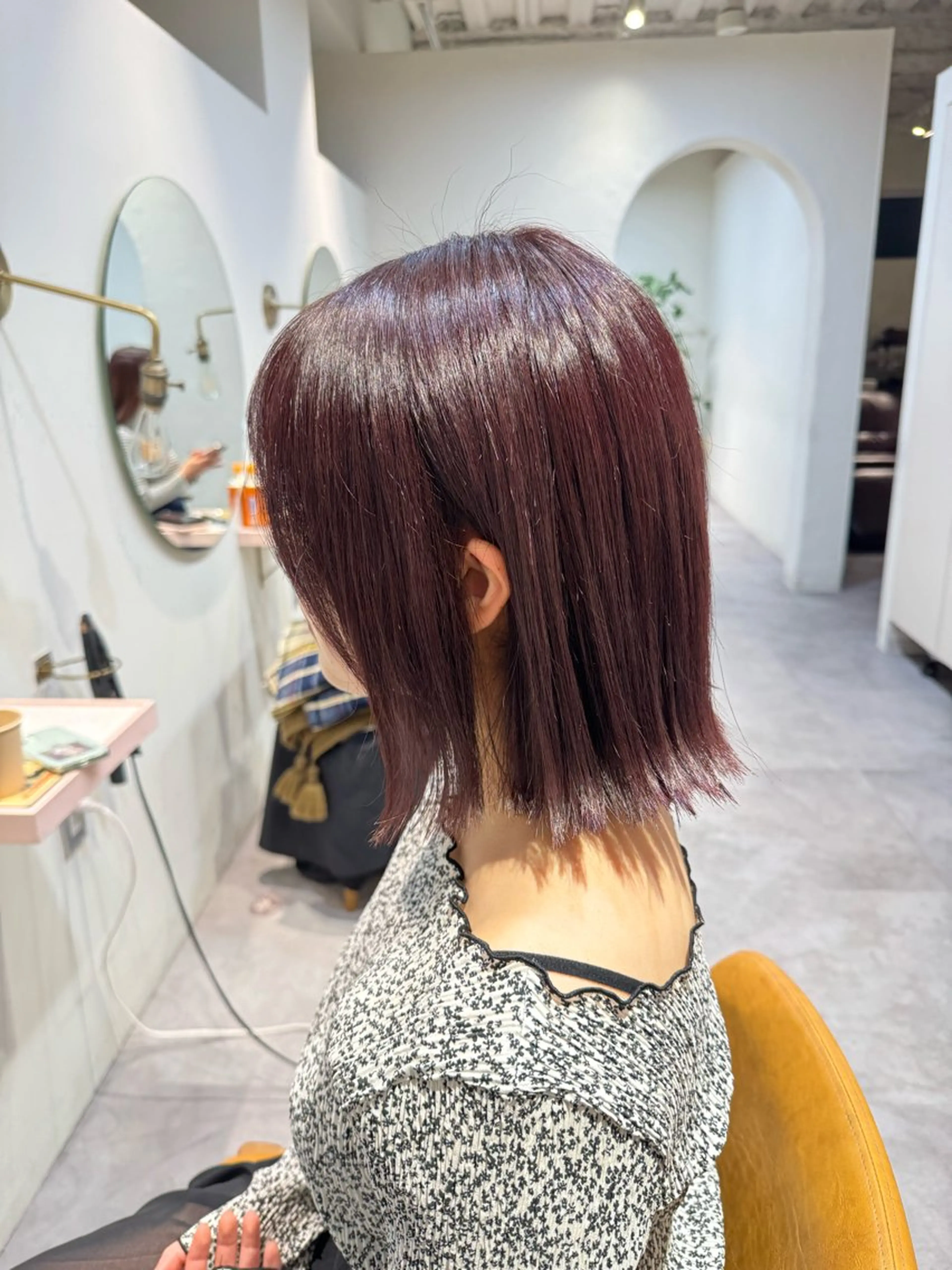 ショート カラー ピンクカラー ayaka♡ 柔らかカラーのヘアスタイル