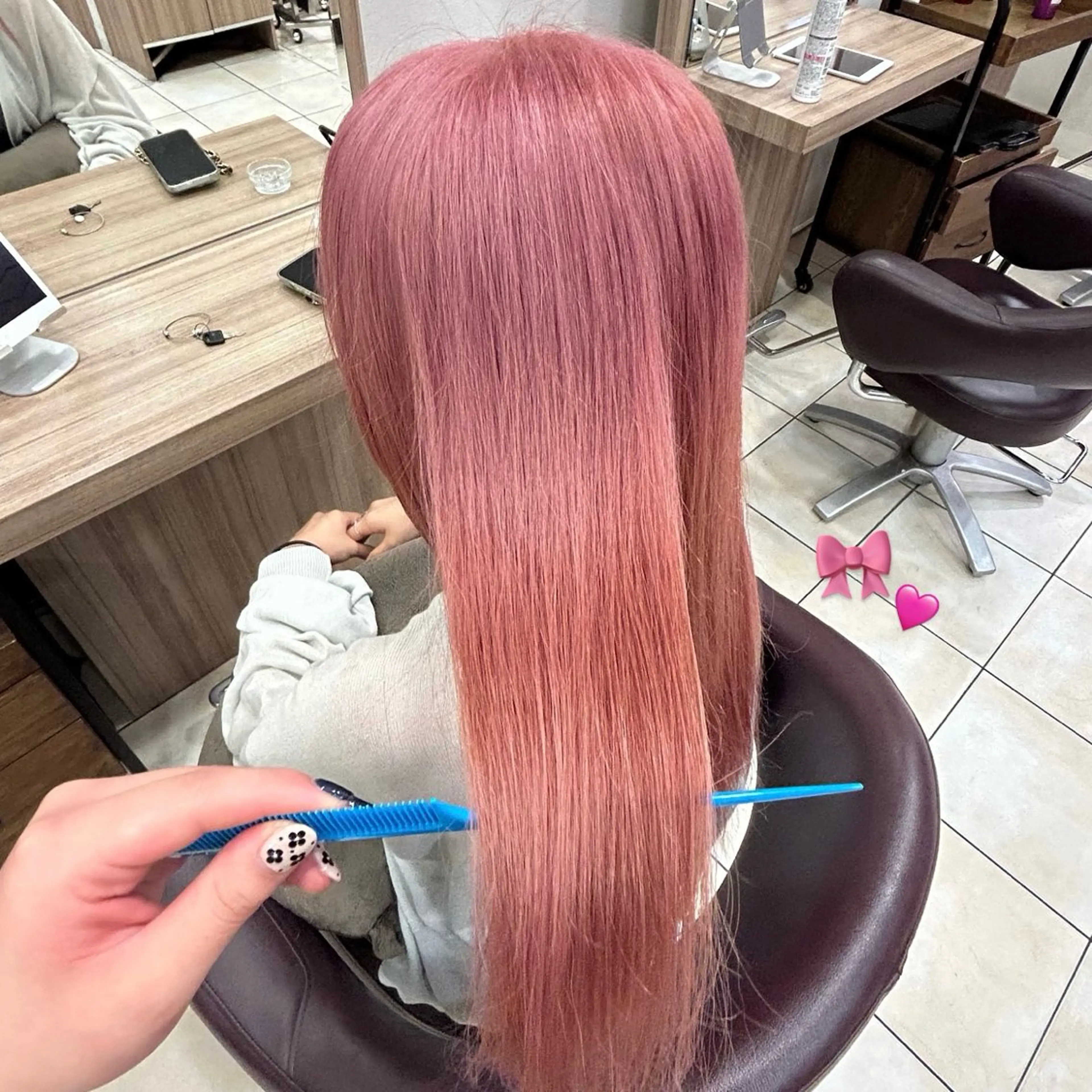 ロング 🌷ash日暮里 西原芽生🌷のヘアスタイル