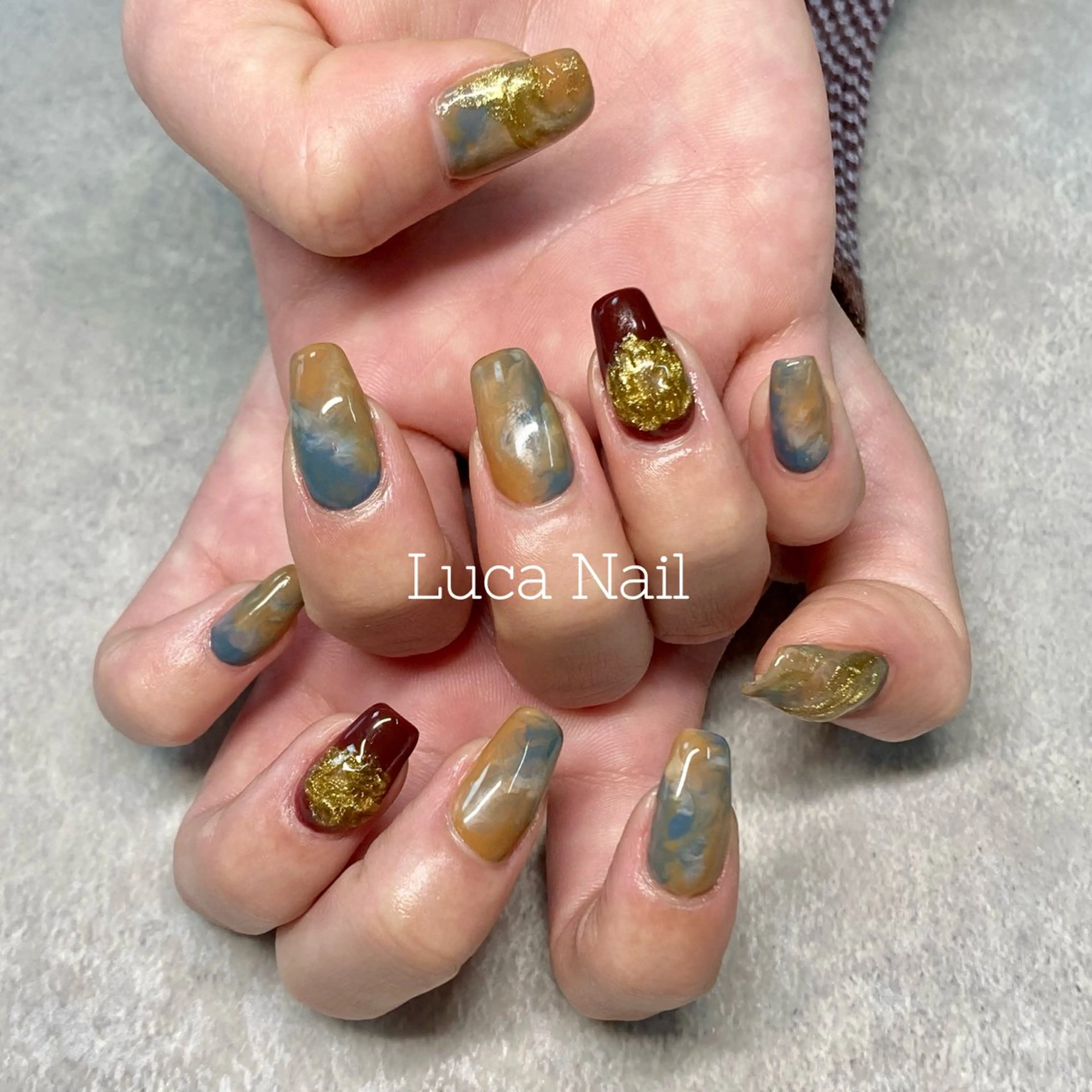 ネイル ハンドネイル ハンドケア Luca  Nail所属・Luca Nail 🌼yu-kaのネイルデザイン