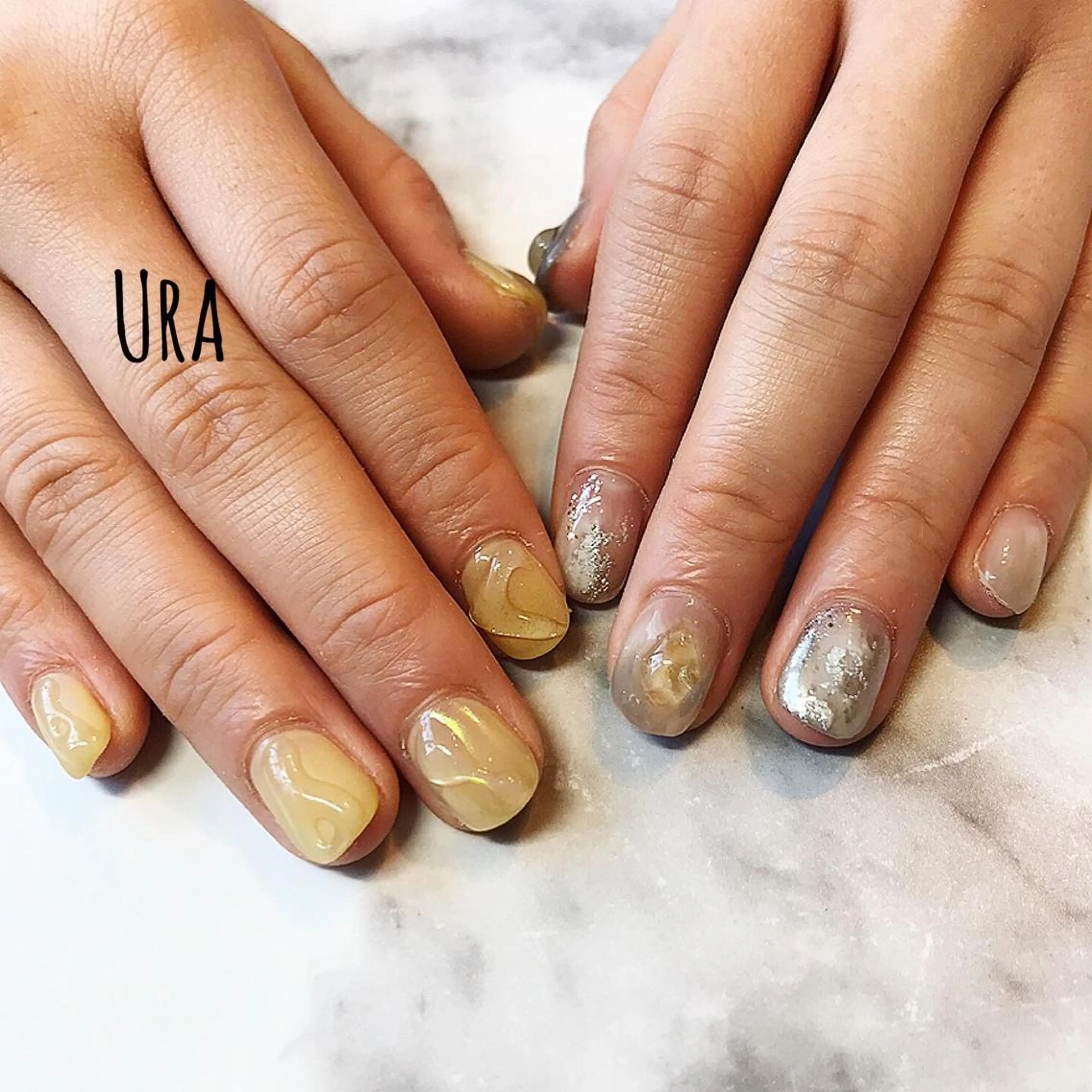 ネイル ハンドネイル UrakoNail 《nail》のネイルデザイン