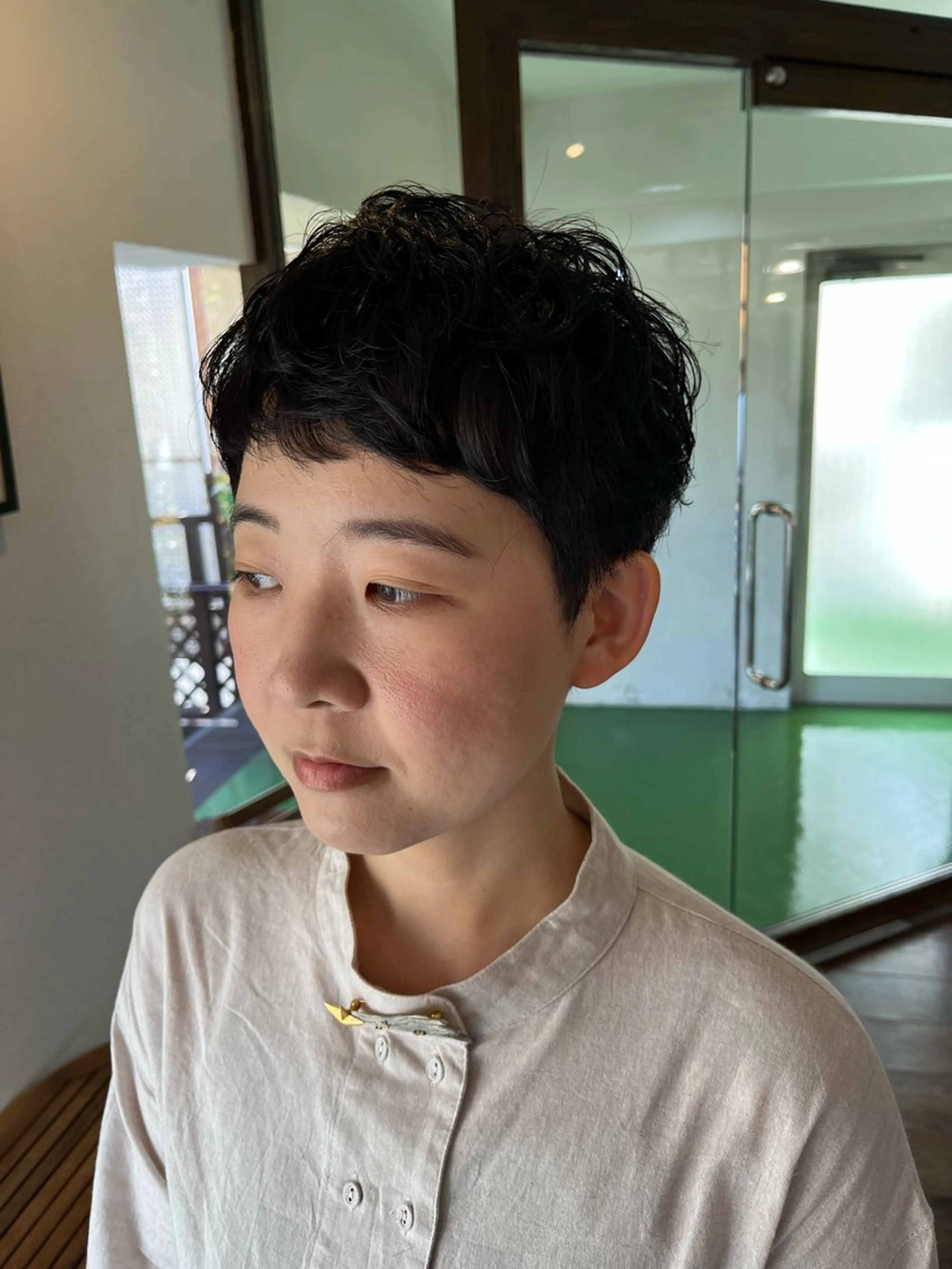 ショート ベリーショート ショートヘア カット パーマ heir studio Baretta所属・山本 銀次郎のヘアスタイル