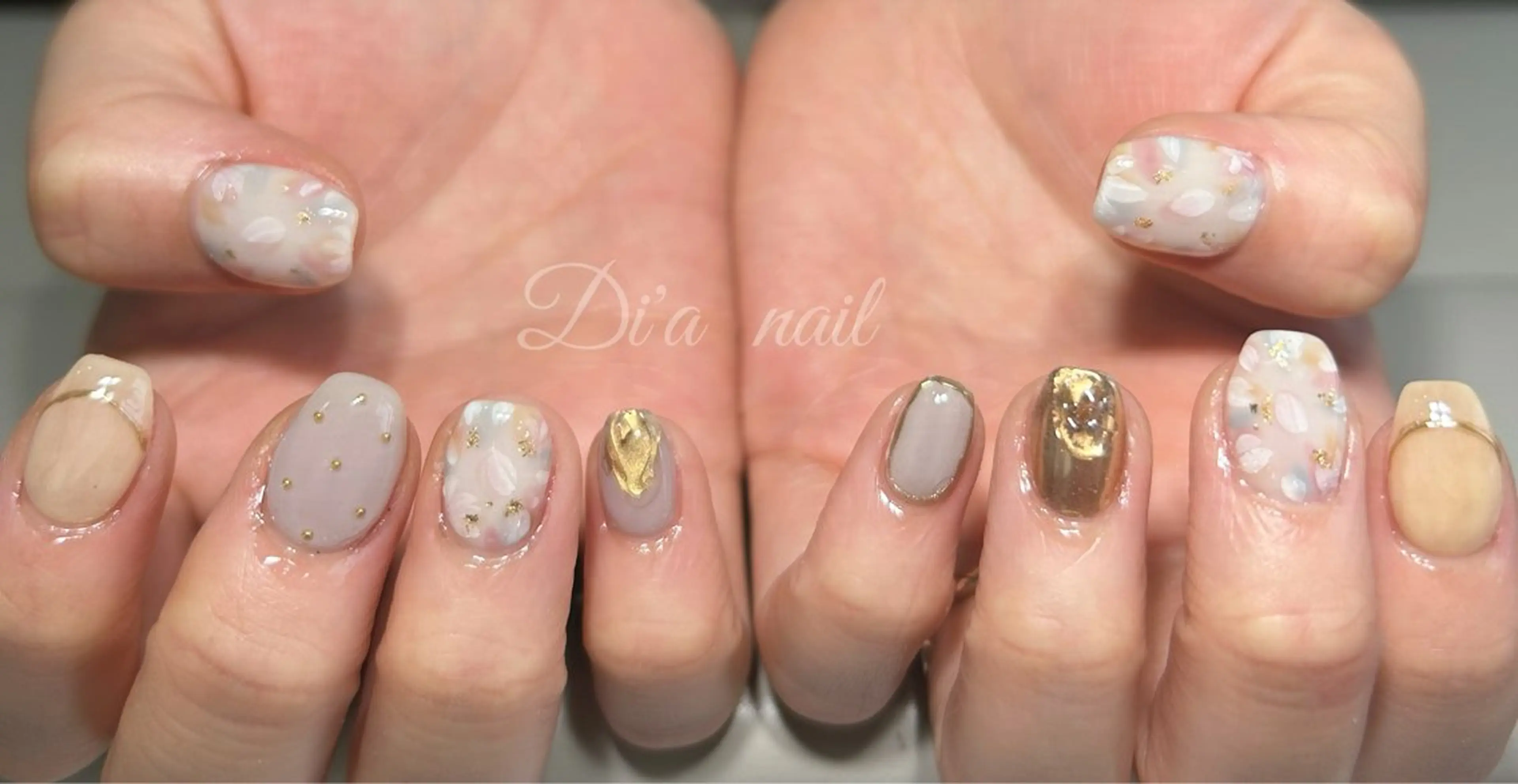 ネイル ハンドネイル di'a salonのネイルデザイン