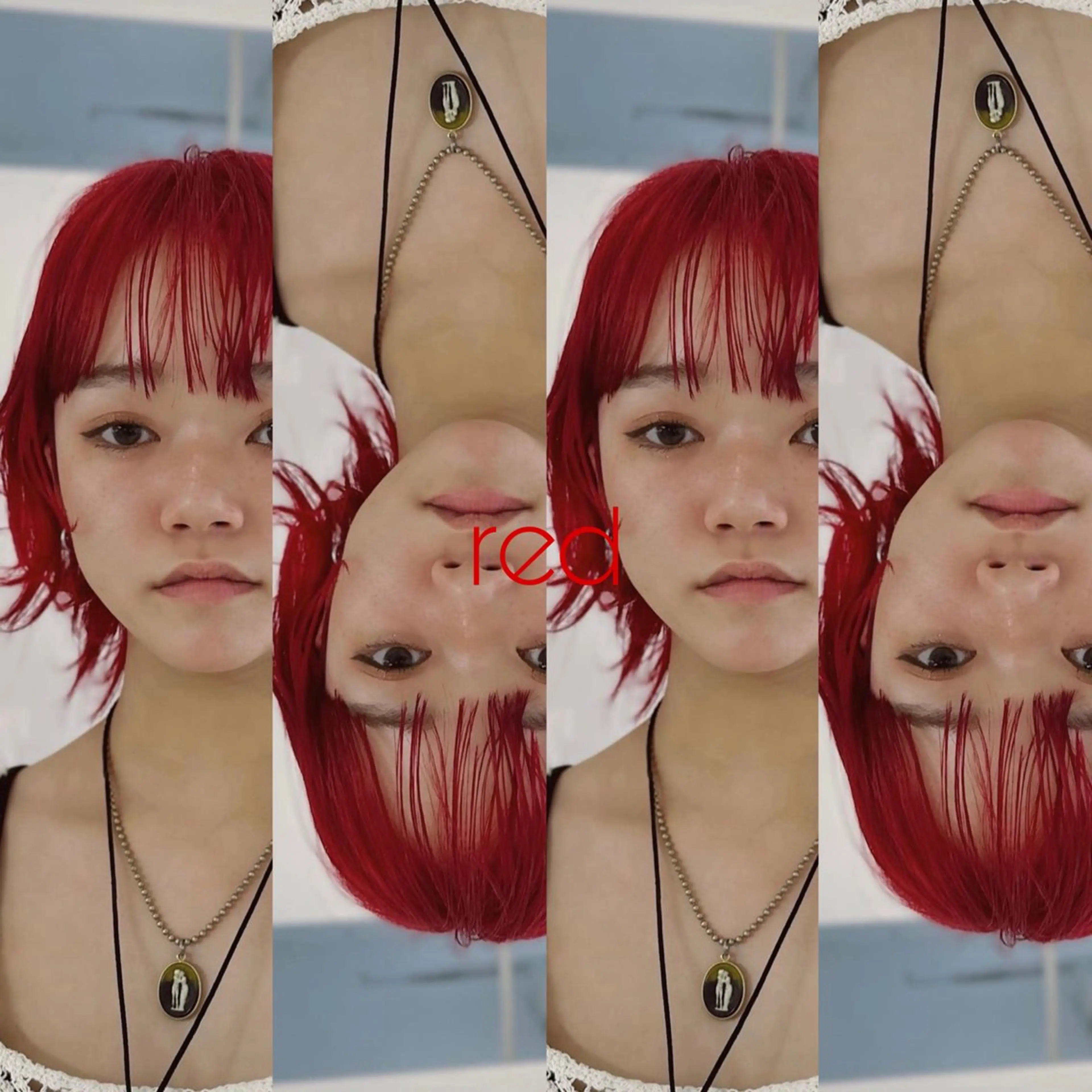 ショート カラー 楪 yuzuriha所属・Saaya/レイヤー /ブリーチ/ブロンドのヘアスタイル