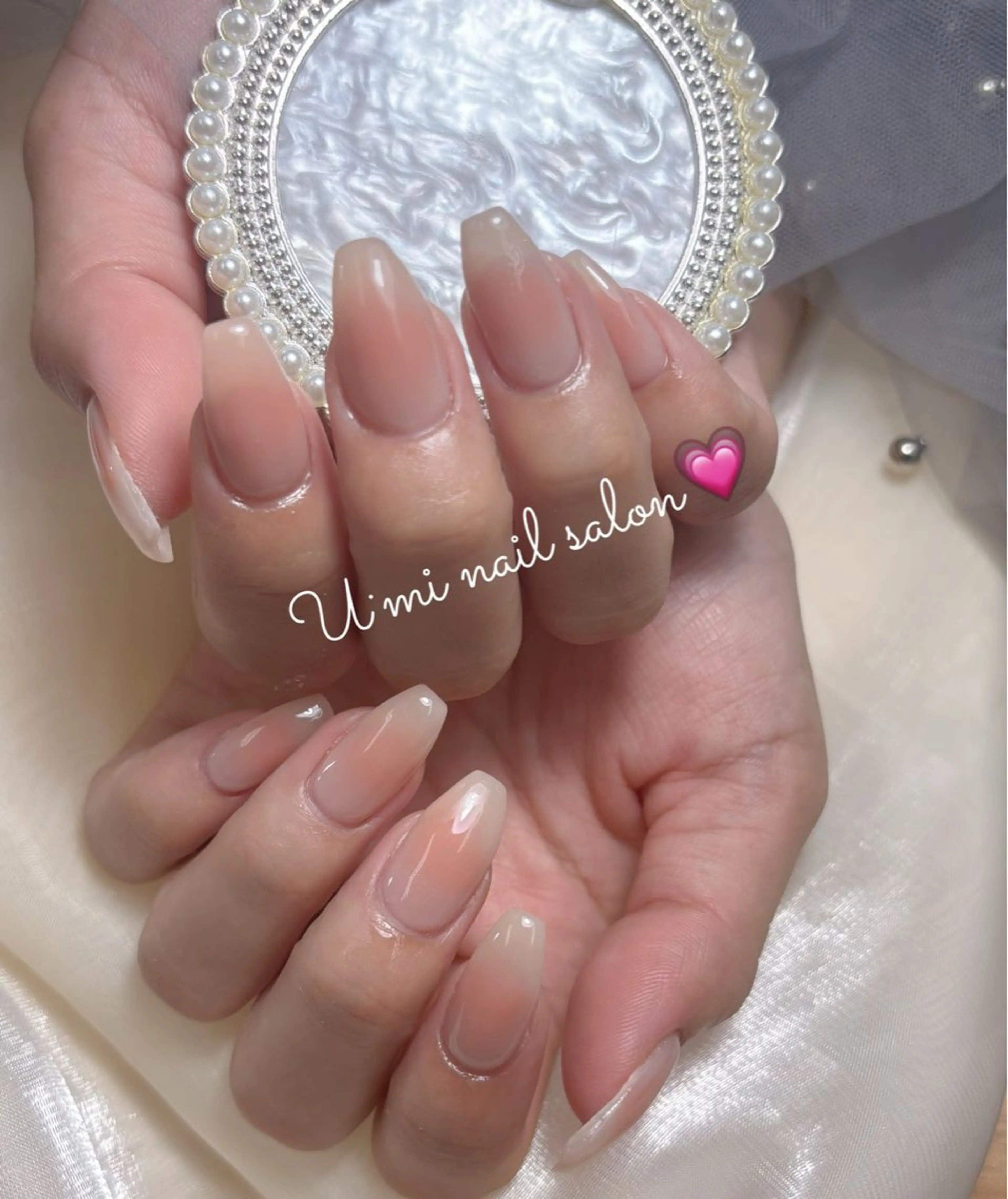 ネイル チークネイル ハンドネイル Ｕ·Mi nail salon所属・u・mi  上野御徒町パラジェルのネイルデザイン