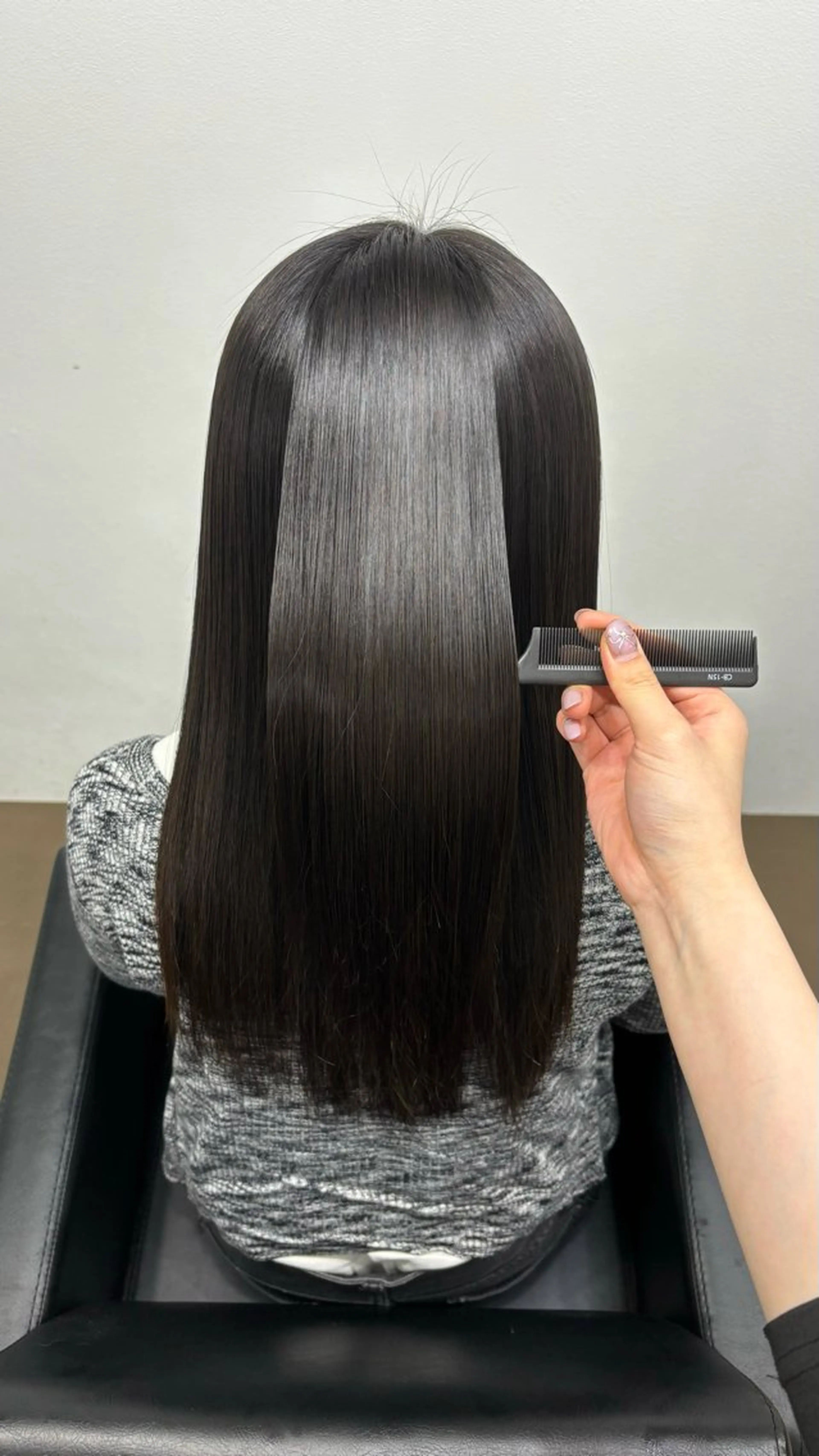 ロング 縮毛矯正 【ioe 岡本】 🎀NOKO🎀のヘアスタイル