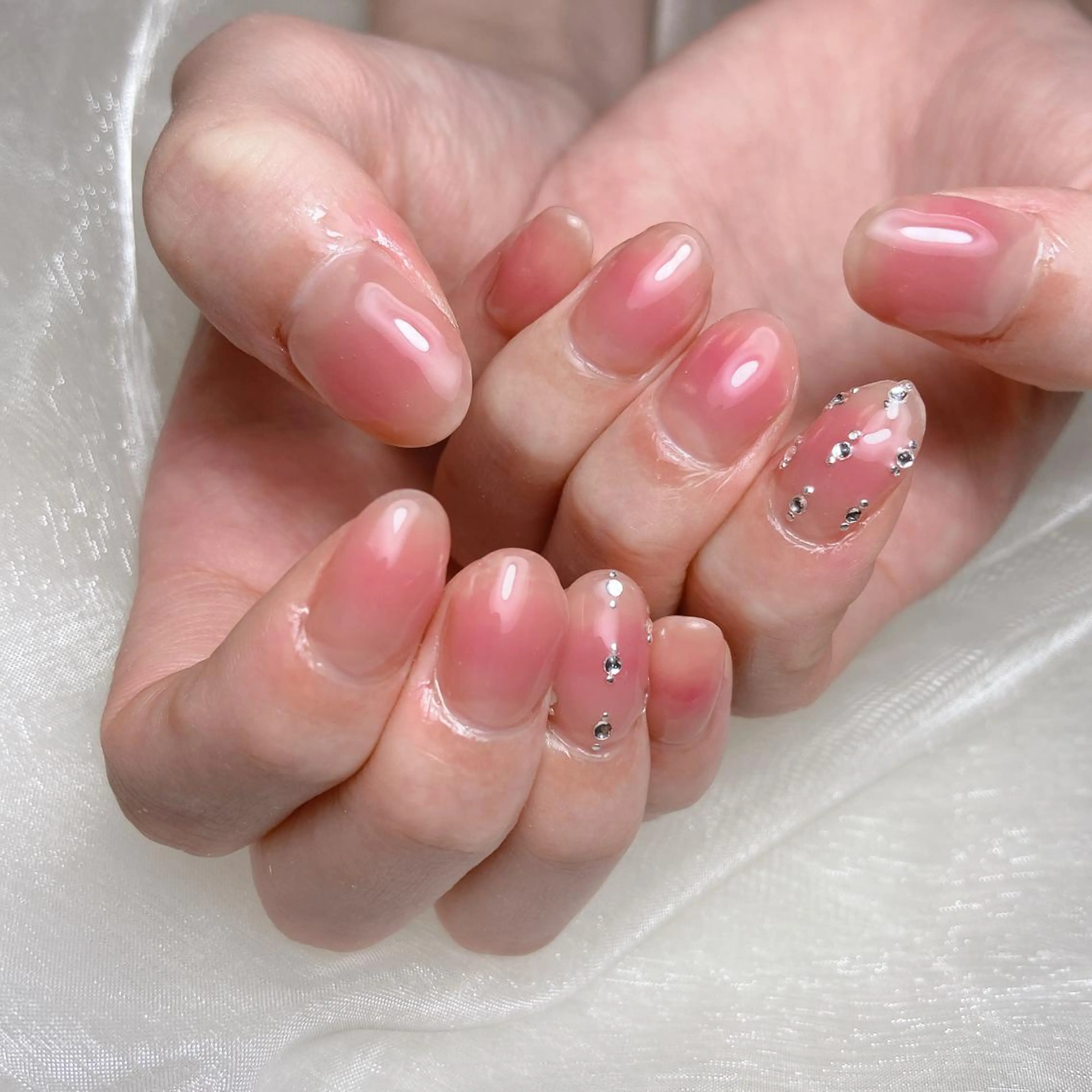 ネイル ピンク ハンドネイル nailsalon REJOICEのネイルデザイン