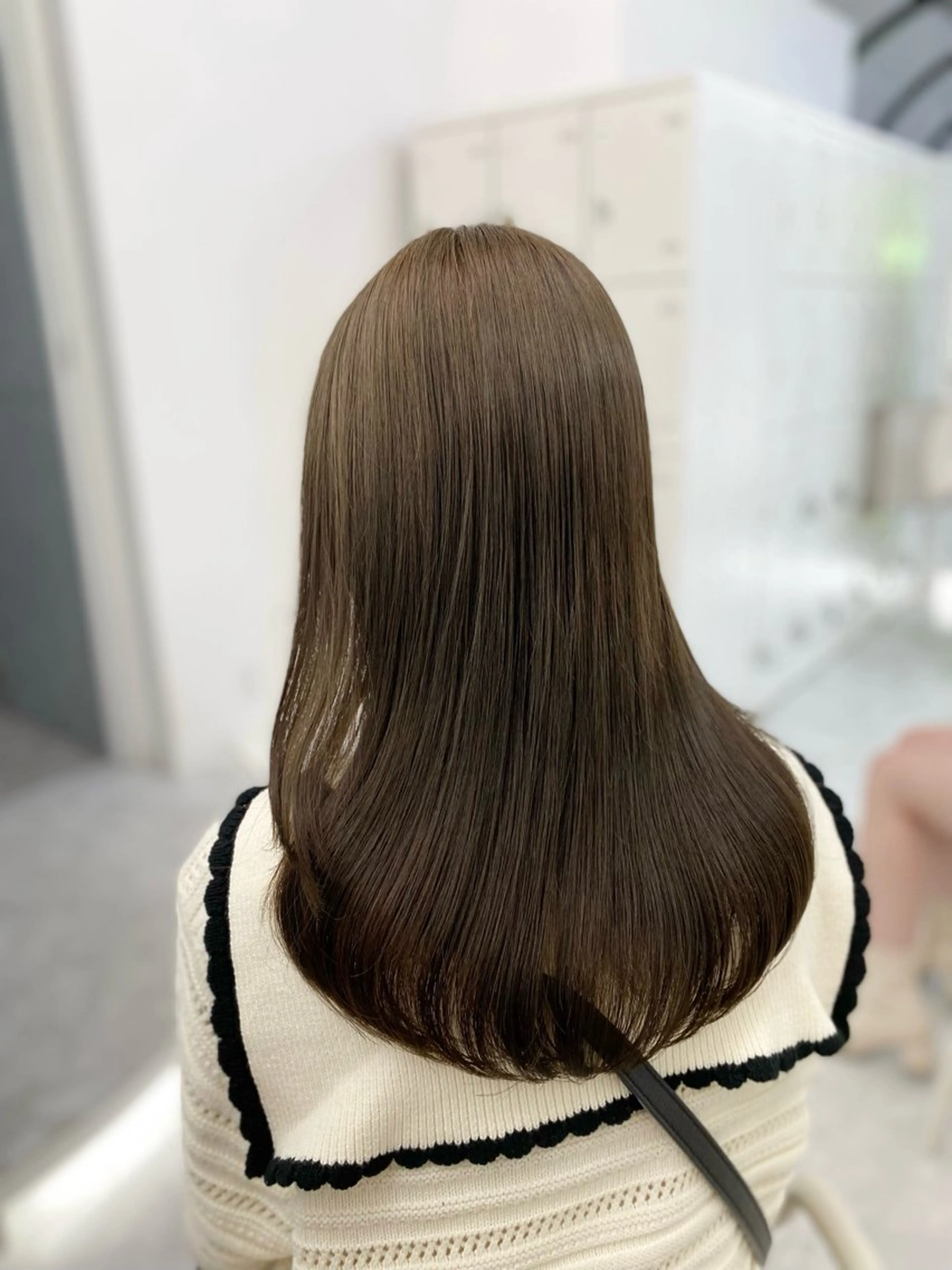 カラー ヘアカラー 🤍透明感グレージュ オリーブ🤍RINのヘアスタイル
