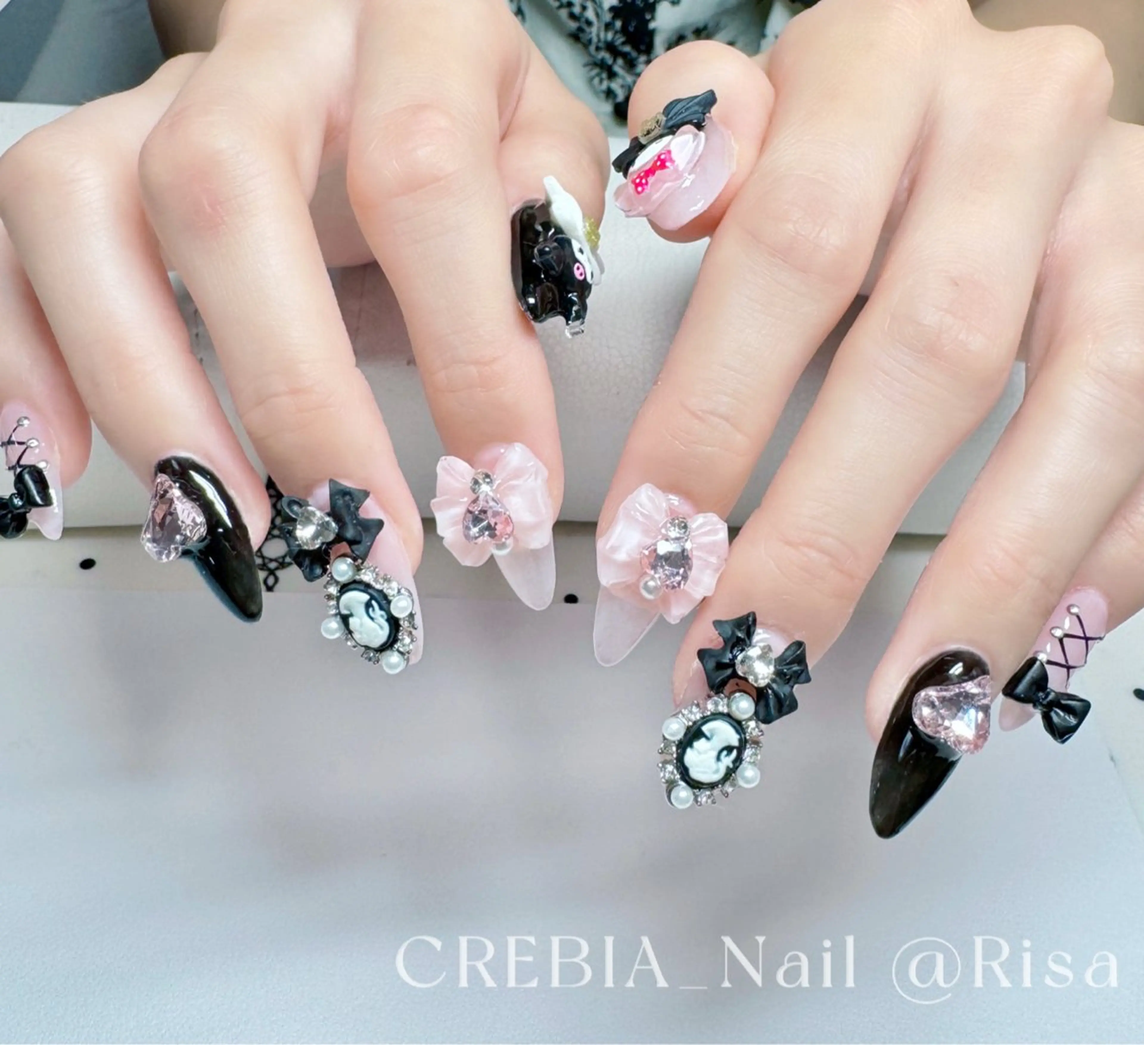 ネイル CREBIA beaute ネイル部所属・CREBIA @Risaのネイルデザイン