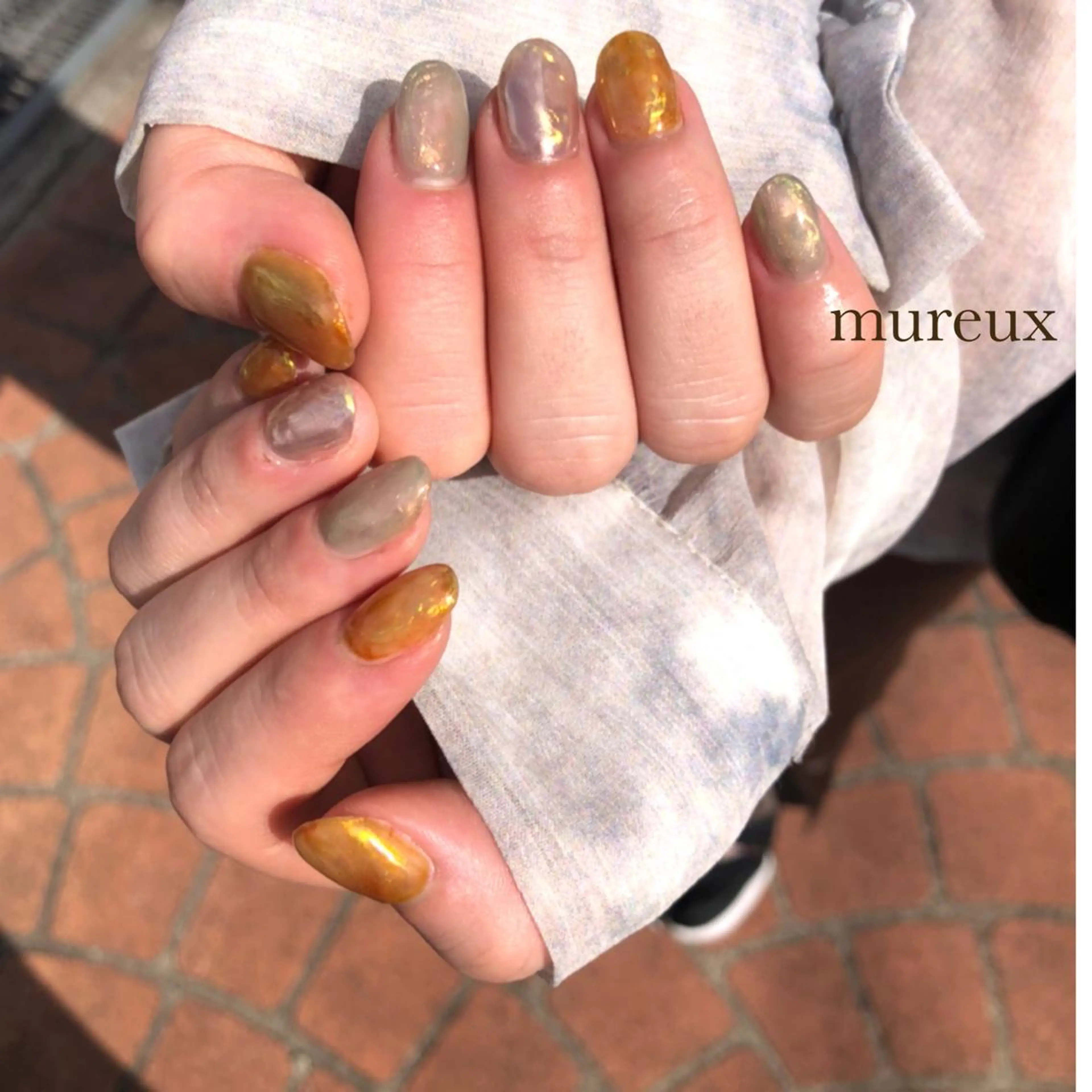 ネイル ハンドネイル mureux ∵ayakaのネイルデザイン