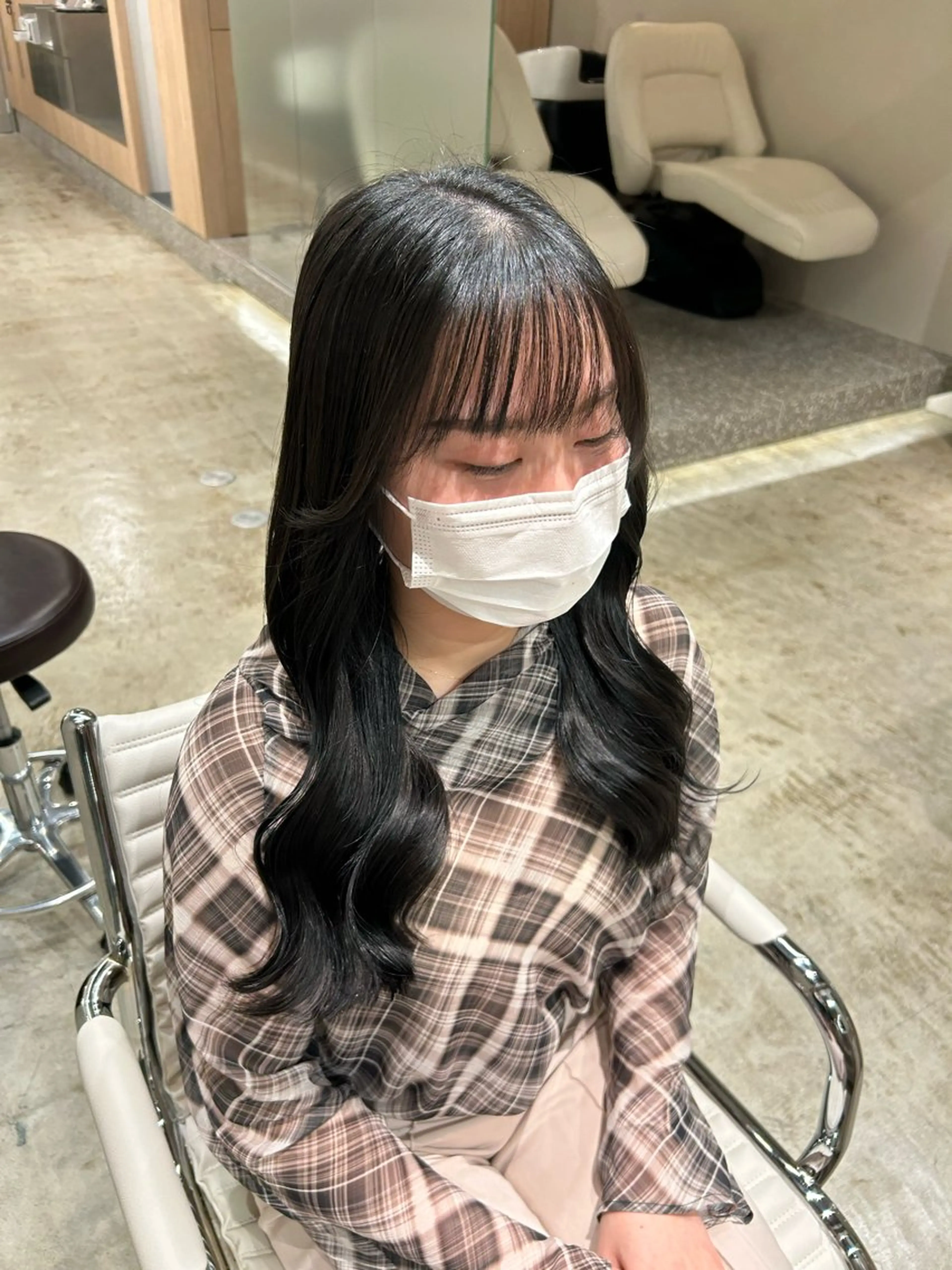 ロング カラー カット ヘアカラー トリートメント La fith hair luxe 門前仲町店所属・透明感/暖色カラー 💖【Misaki】のヘアスタイル