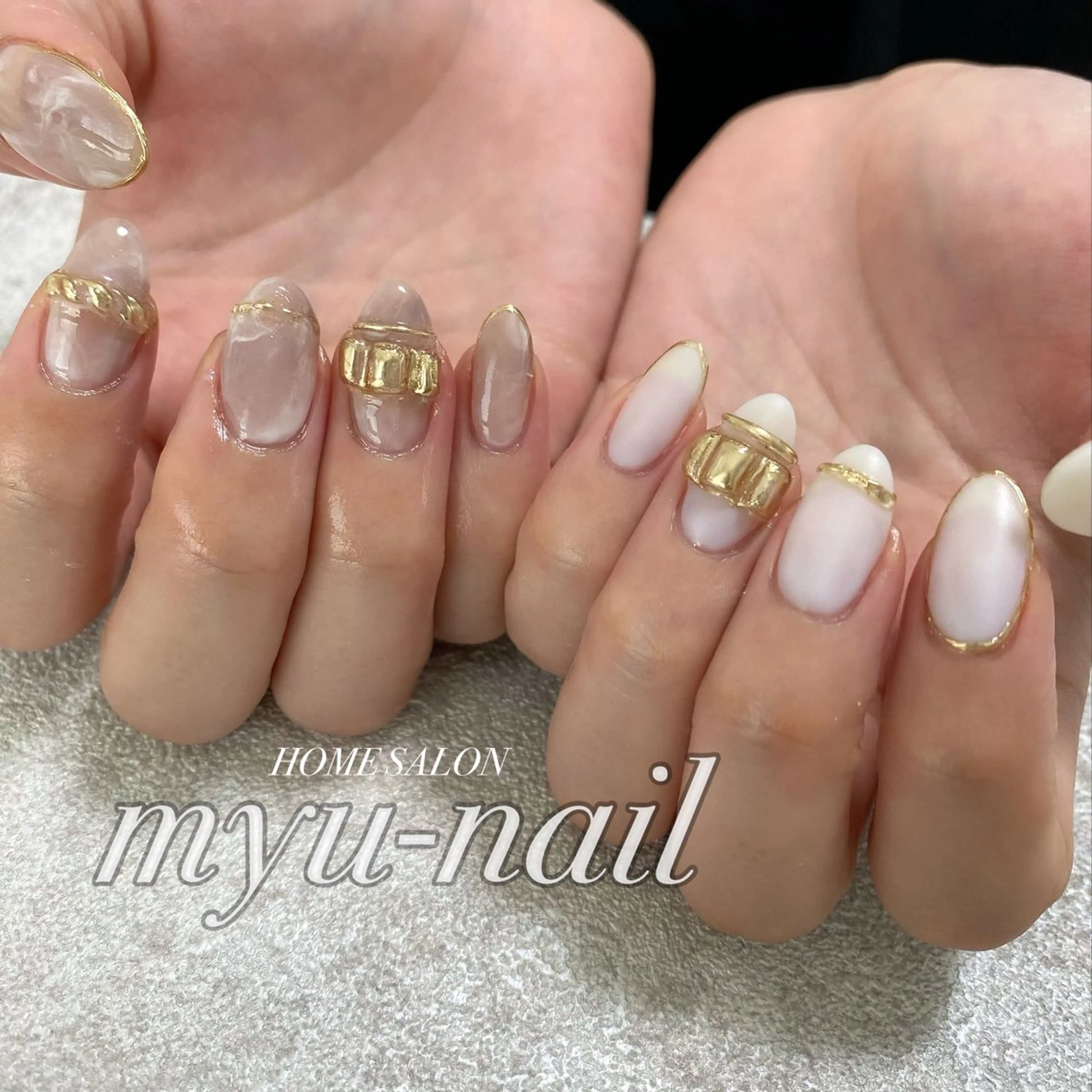 ネイル ホームサロン myu-nailのネイルデザイン