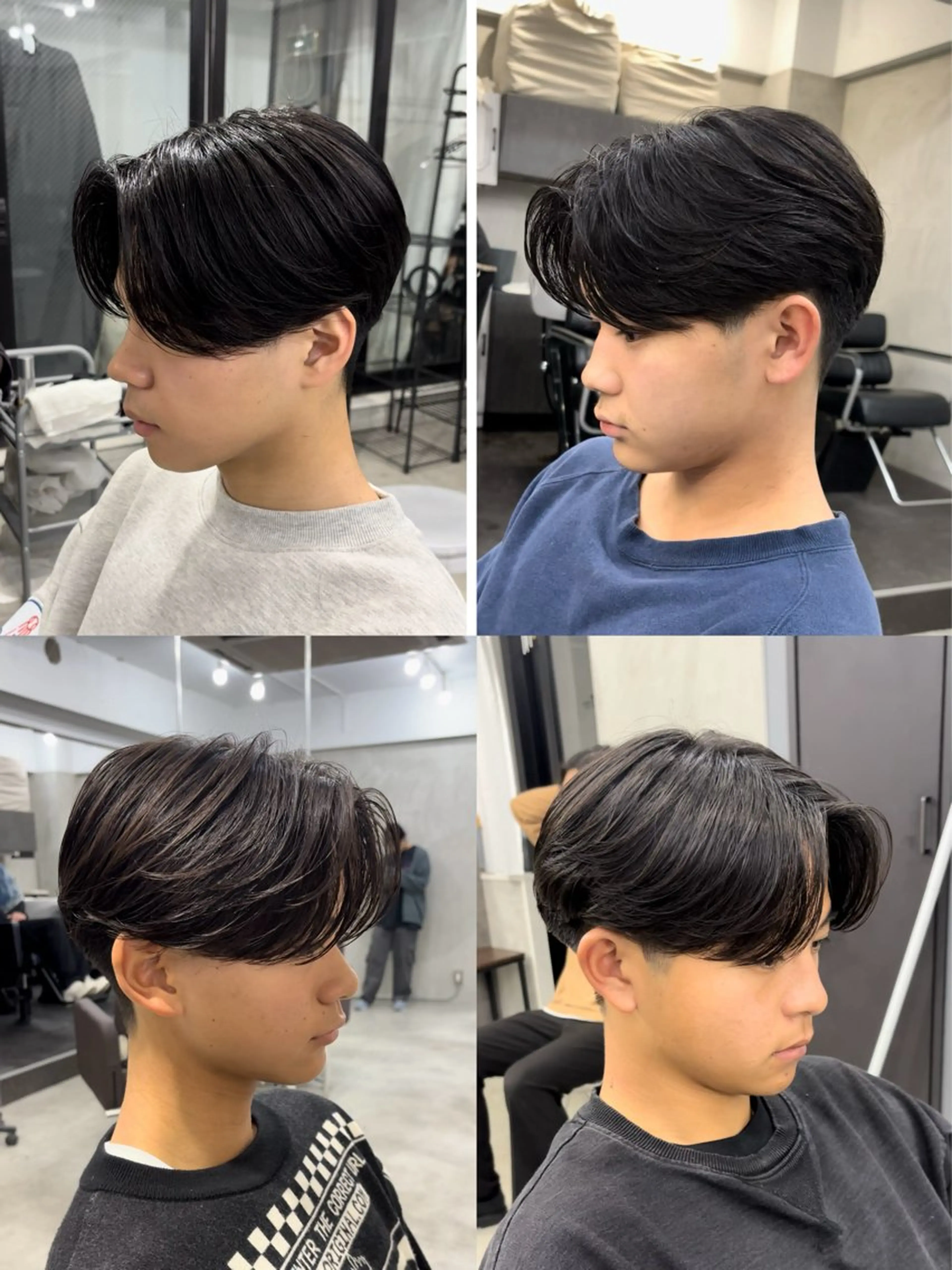 カット＋ブリーチ毛への縮毛矯正モデル　ブリーチ1​〜​2回1年以内（ハイライト不可）の写真