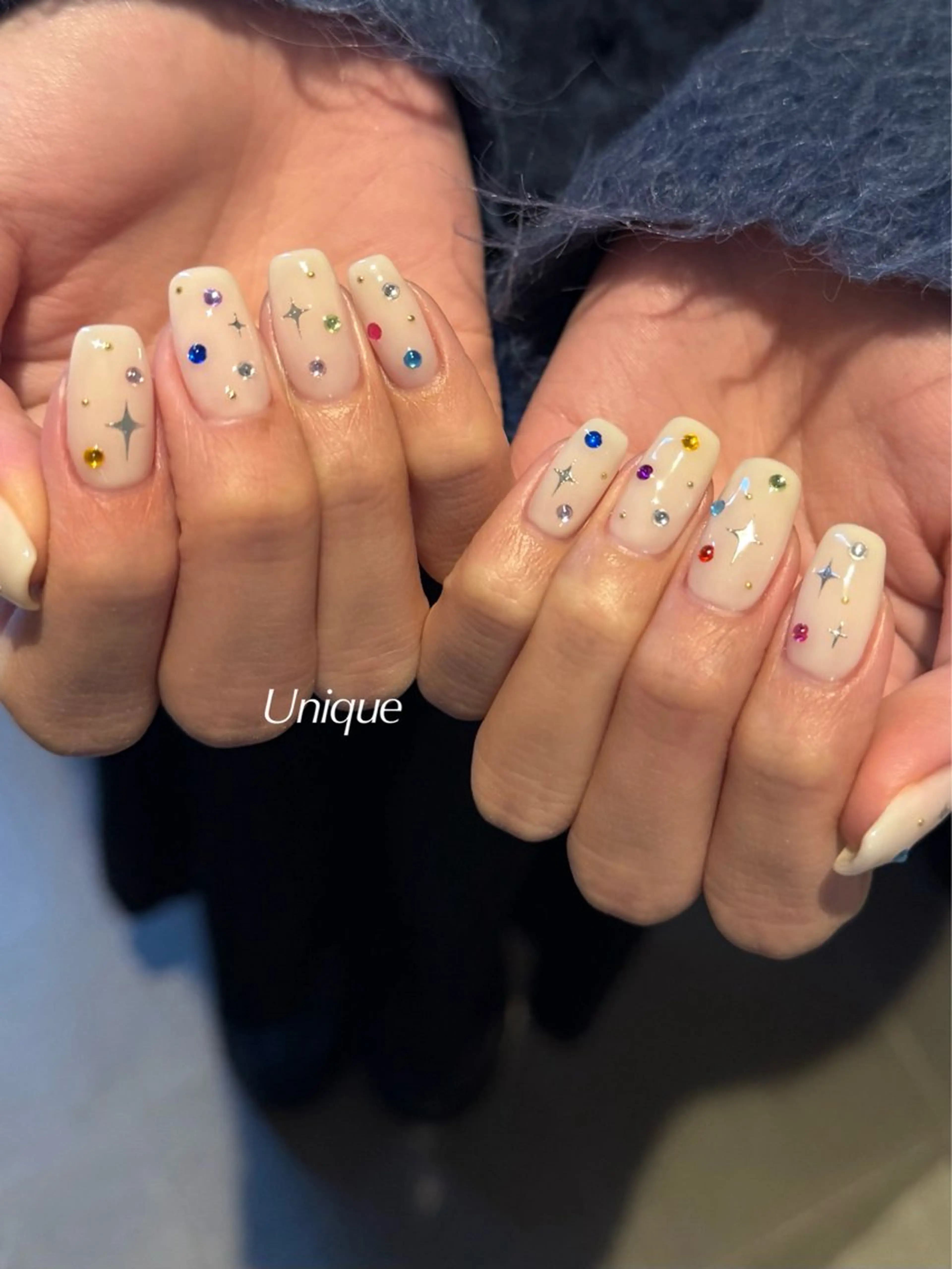 ネイル ハンドネイル Unique 【ユニーク】のネイルデザイン