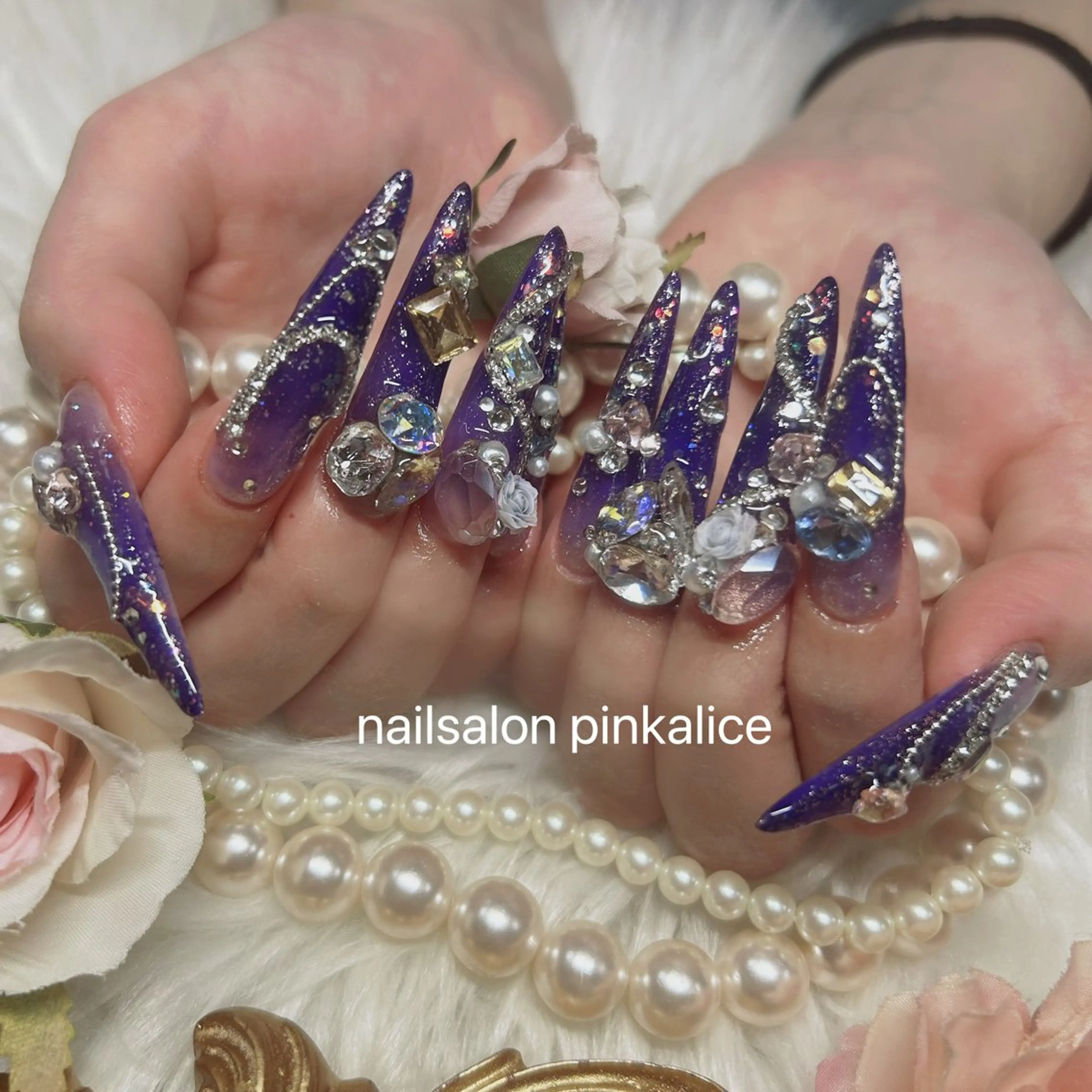 ネイル nail salon Pink Aliceのネイルデザイン