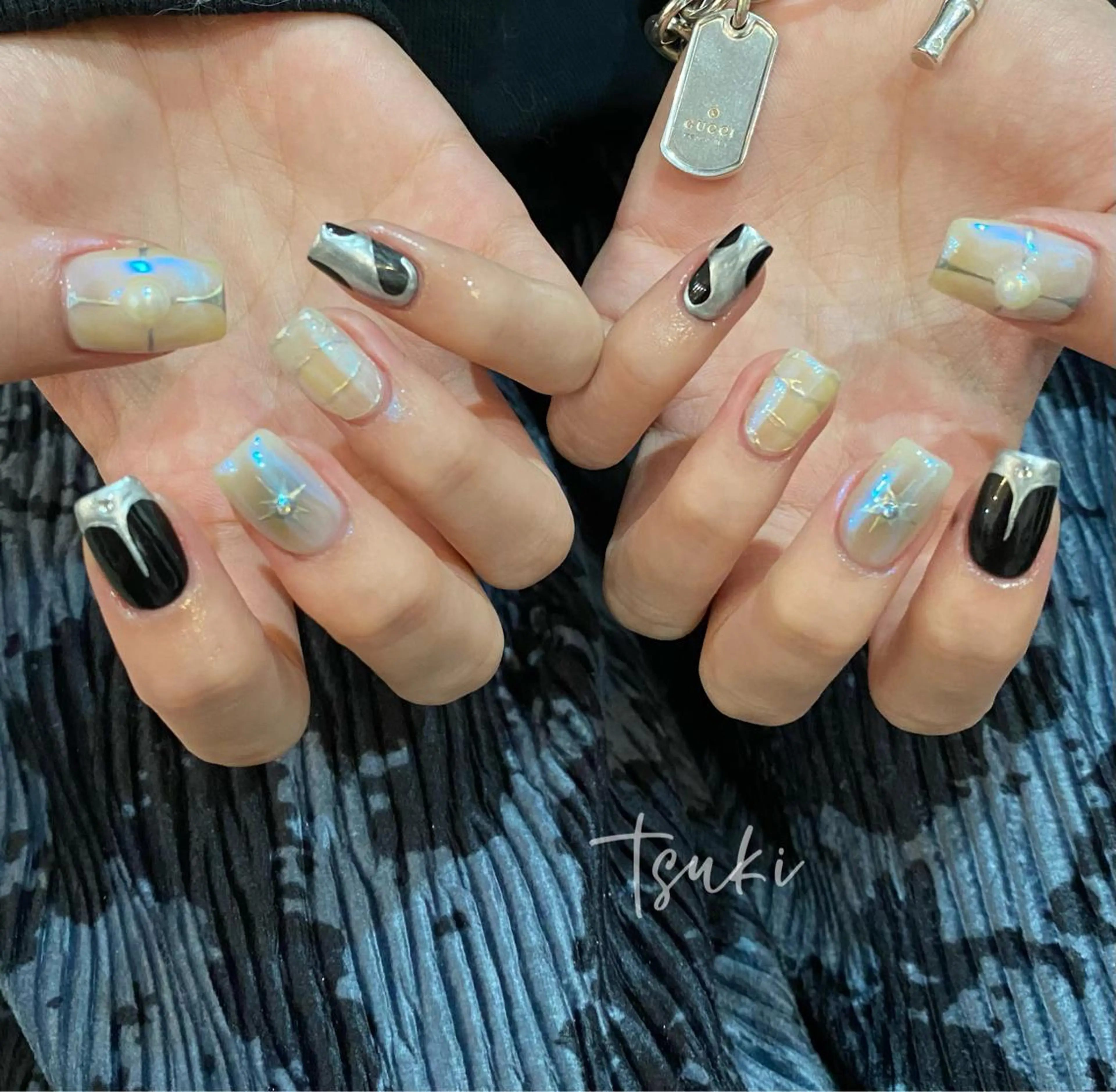 ショート ネイル ハンドネイル LUNA Nail salon💕のネイルデザイン
