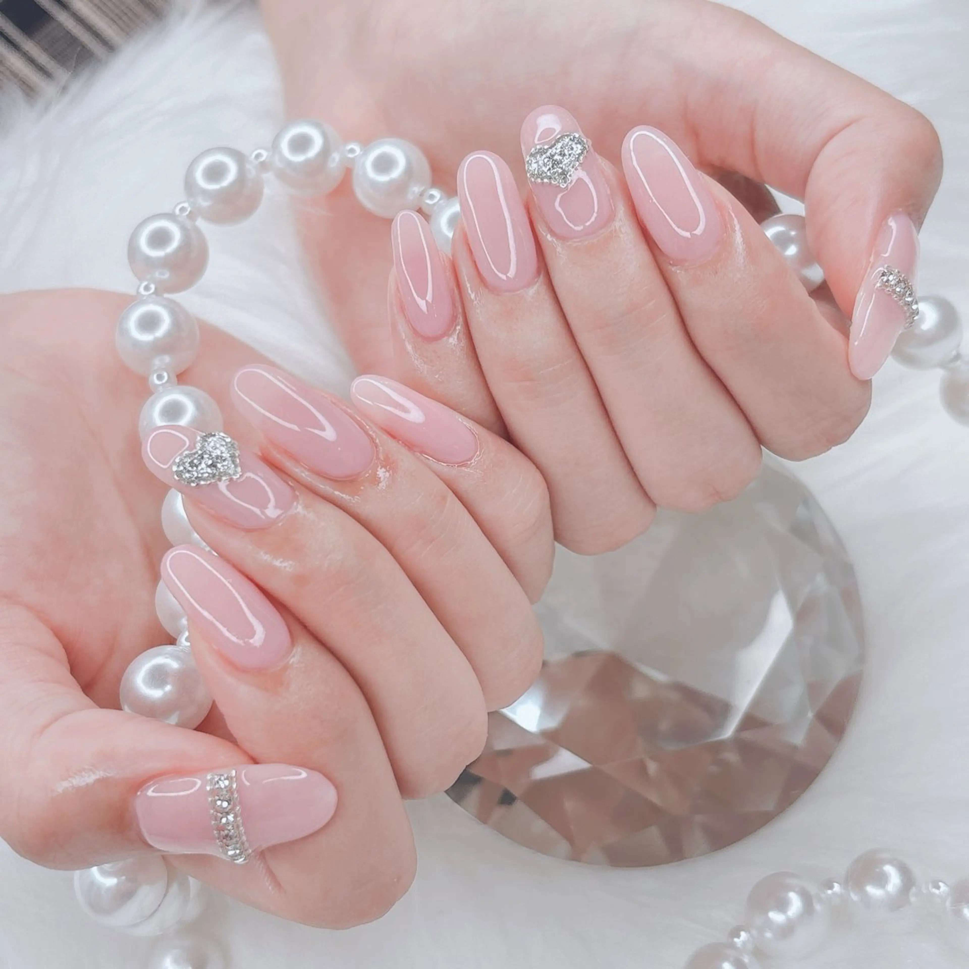 ネイル シンプルネイル Me19🕊️‎🤍 yuriのネイルデザイン