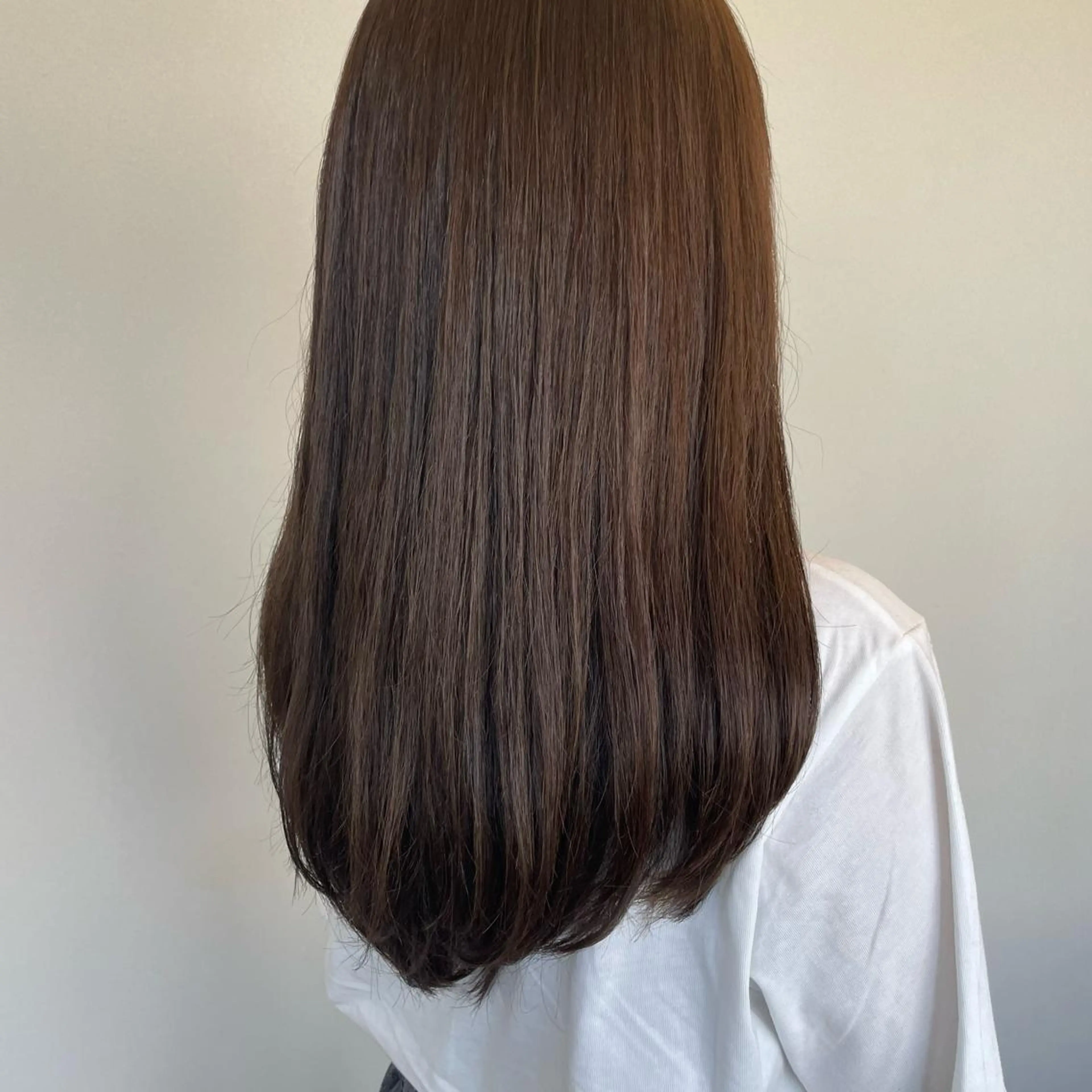 ロング カラー オレンジ 骨格診断/似合わせ カットあさみななこのヘアスタイル