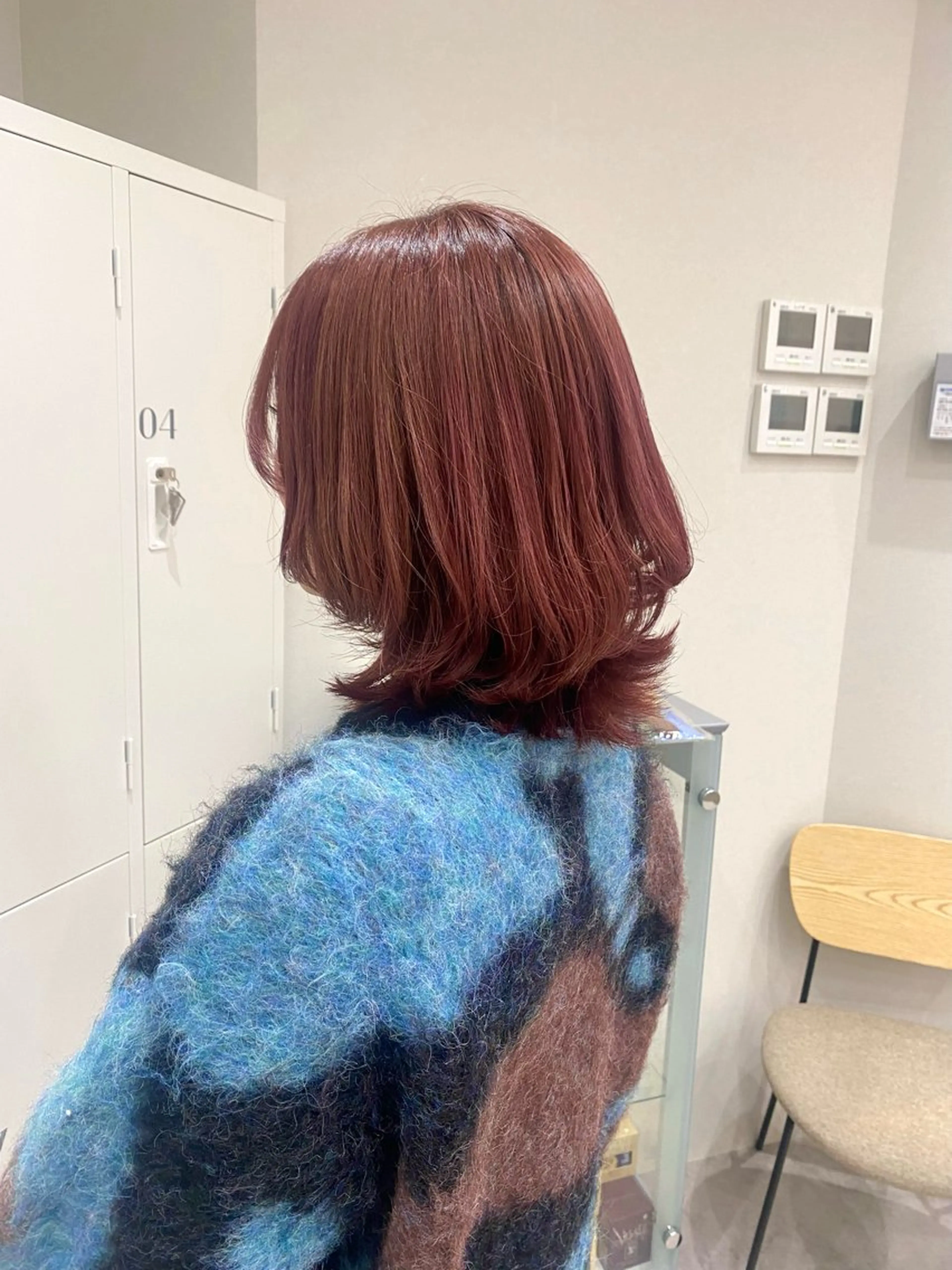 ミディアム カラー ヘアアレンジ ボブ /ニュアンス/ satomi🧸💖のヘアスタイル