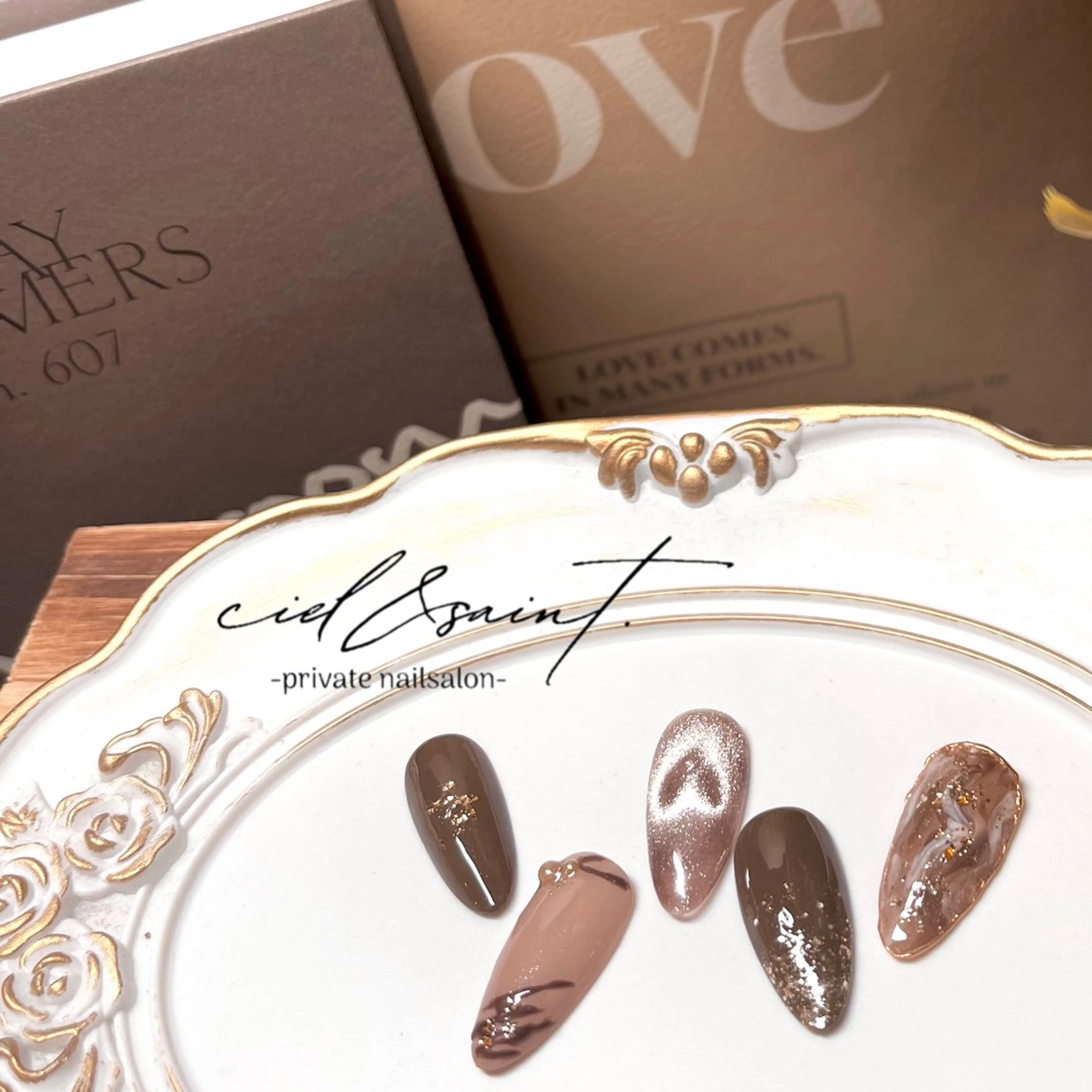 ネイル nail salon ciel&saintのネイルデザイン