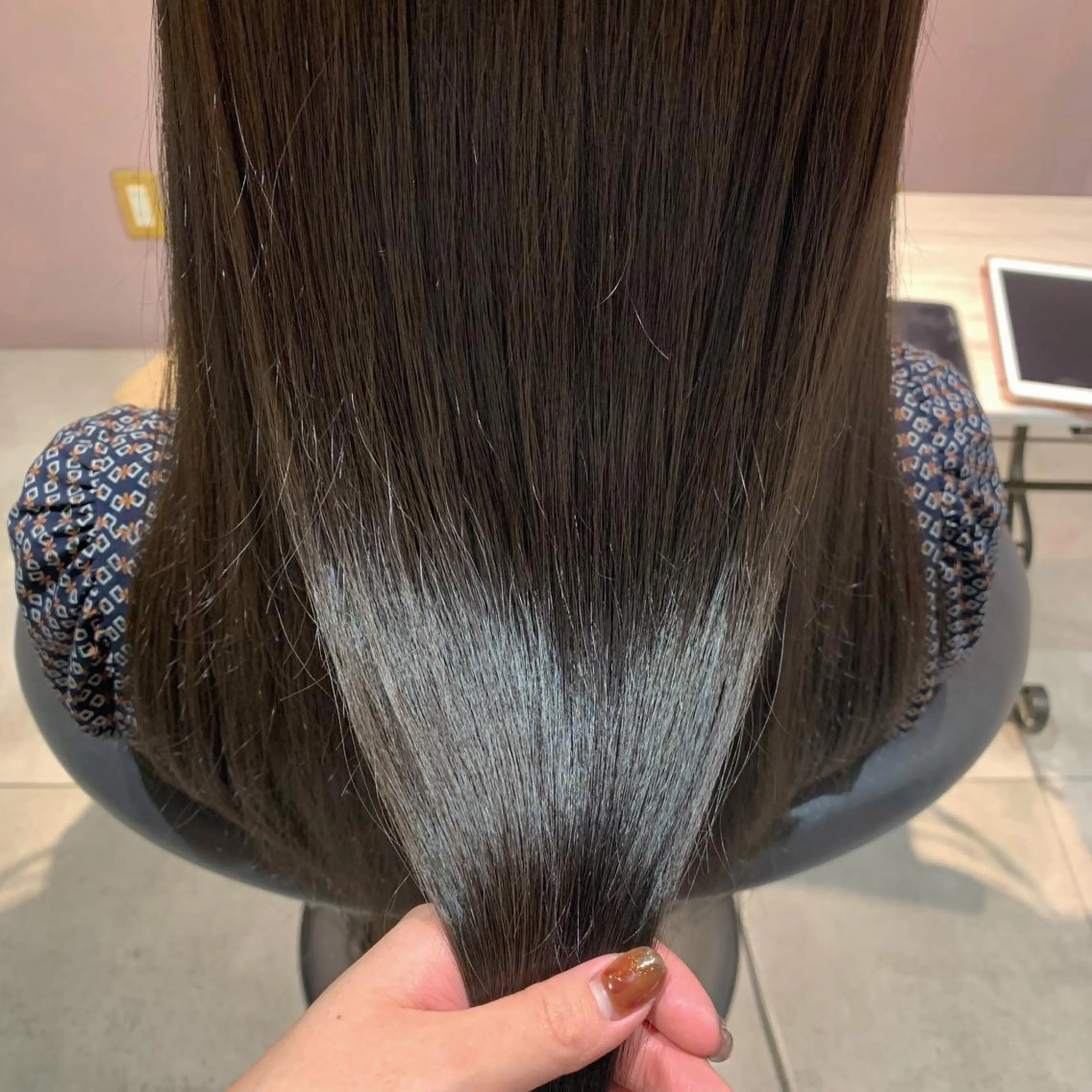 ロング カラー ヘアカラー SALOWIN京都河原町suite店所属・うる艶カラー／ 髪質改善／arisaのヘアスタイル