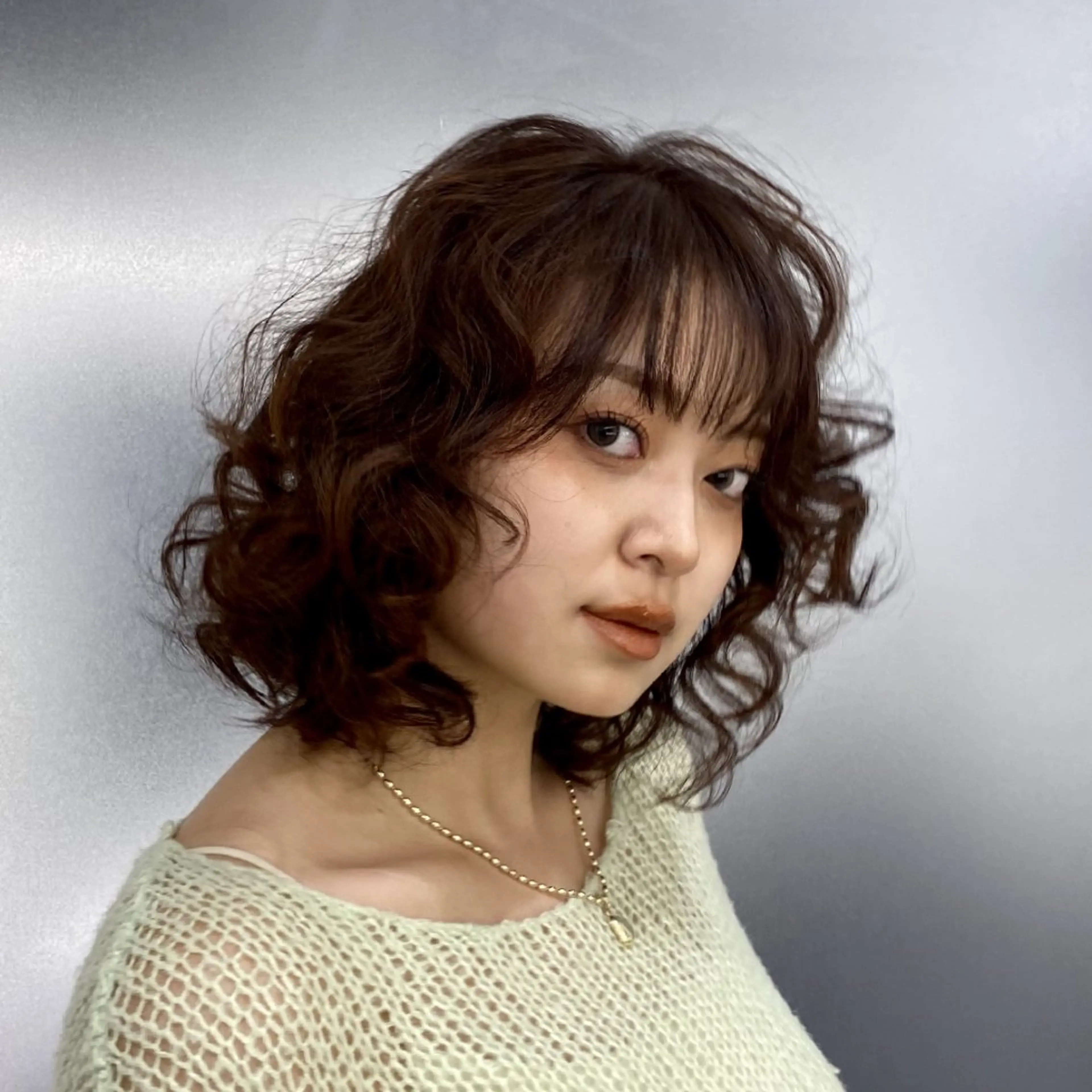 ミディアム カラー パーマ HIRAYAMA KYOHEIのヘアスタイル