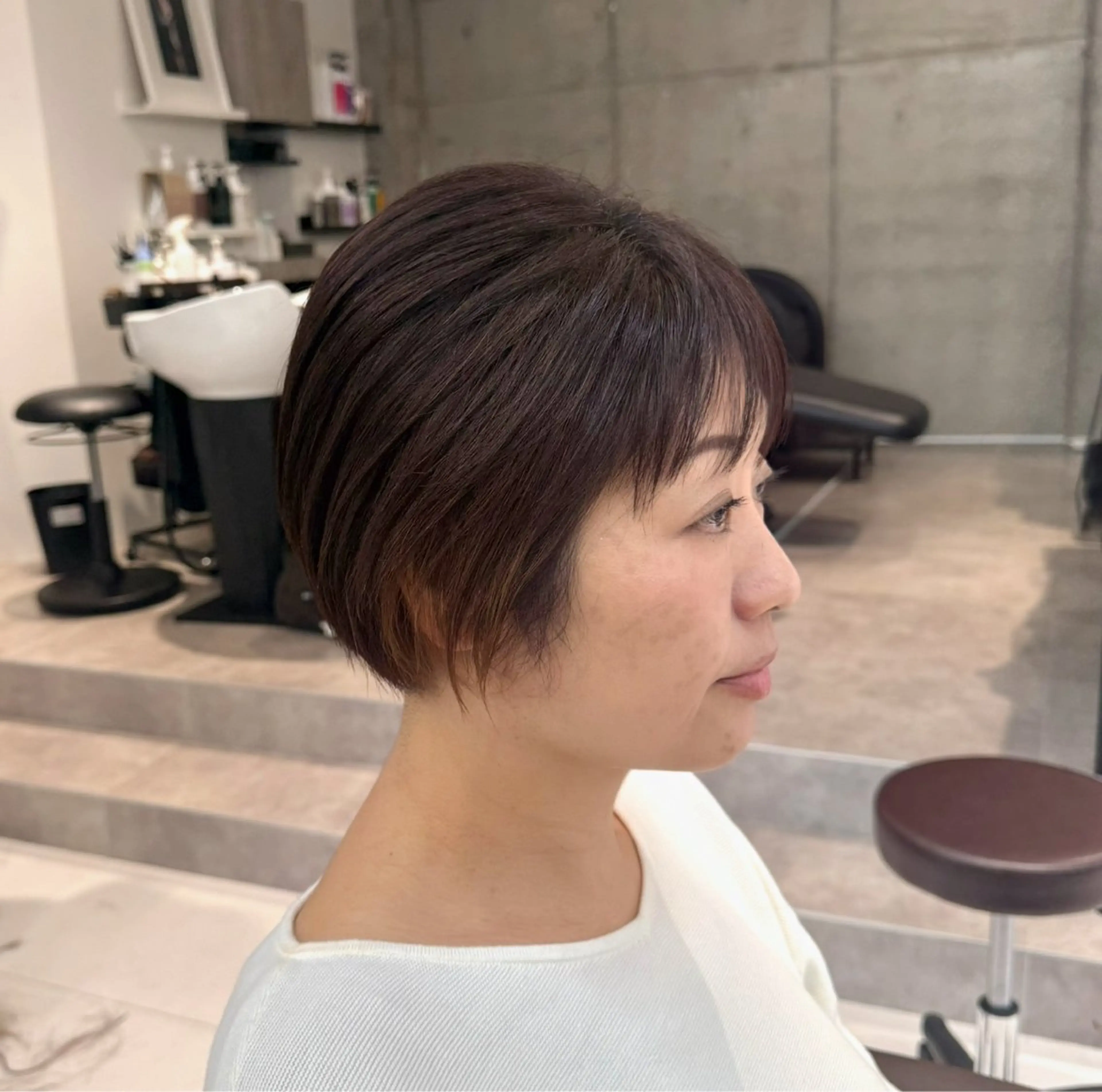 ショート カット 榎本 雪来 LEV.のヘアスタイル