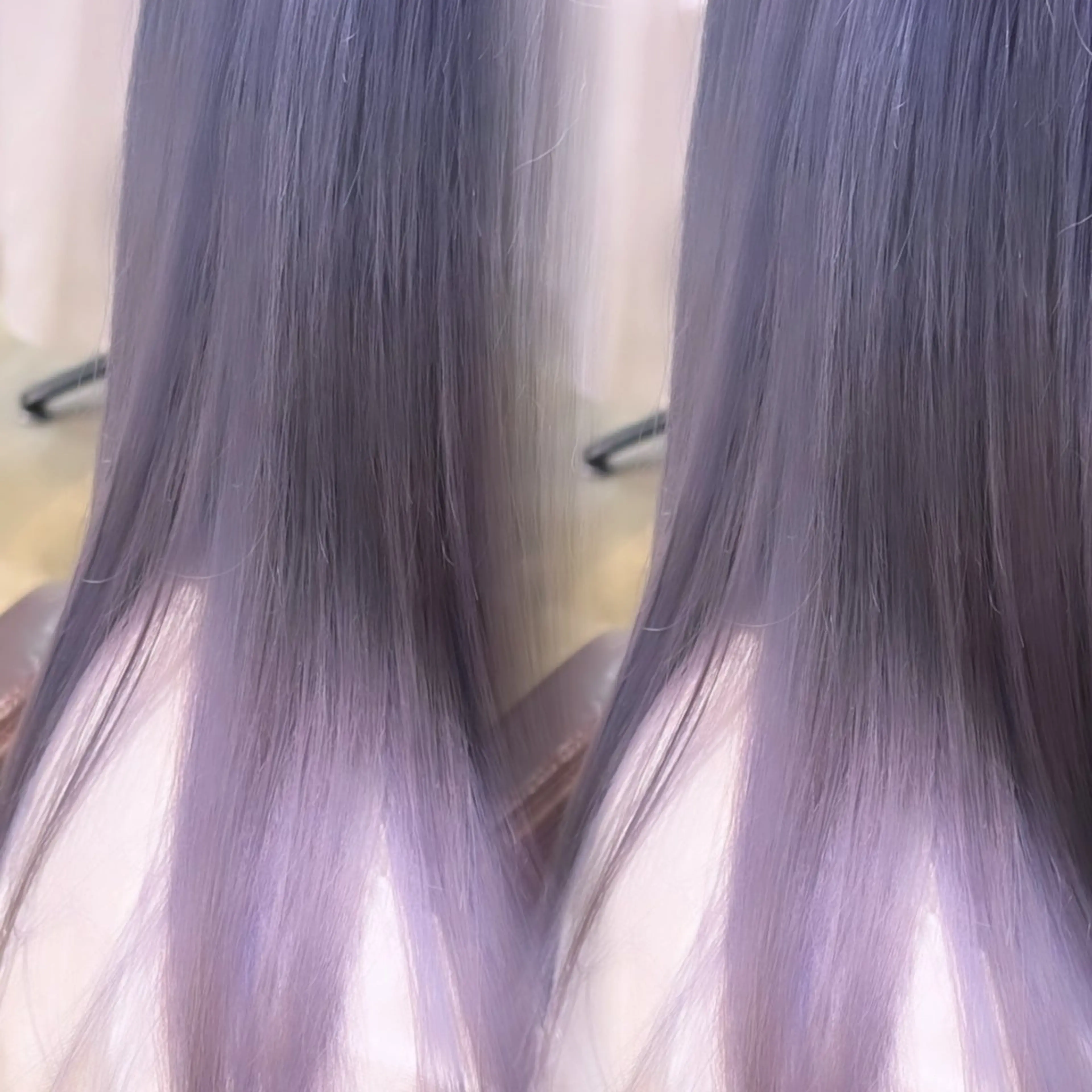 ロング カラー ハイトーンカラー ラベンダーカラー minilu  by   LuLuca所属・高谷 凜のヘアスタイル