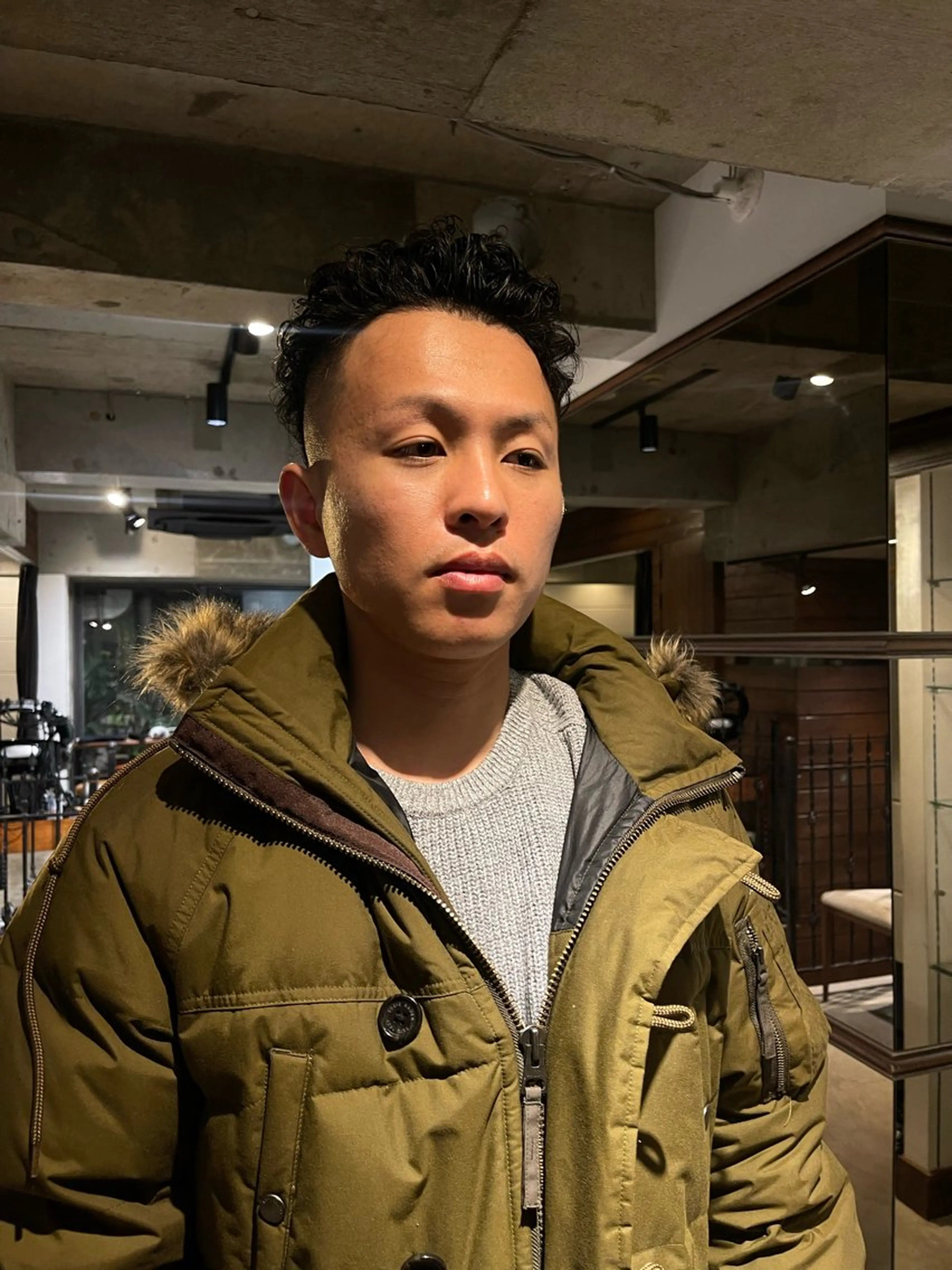 パーマ Elme所属・デビュー前割引中🔥 平口はのんのヘアスタイル