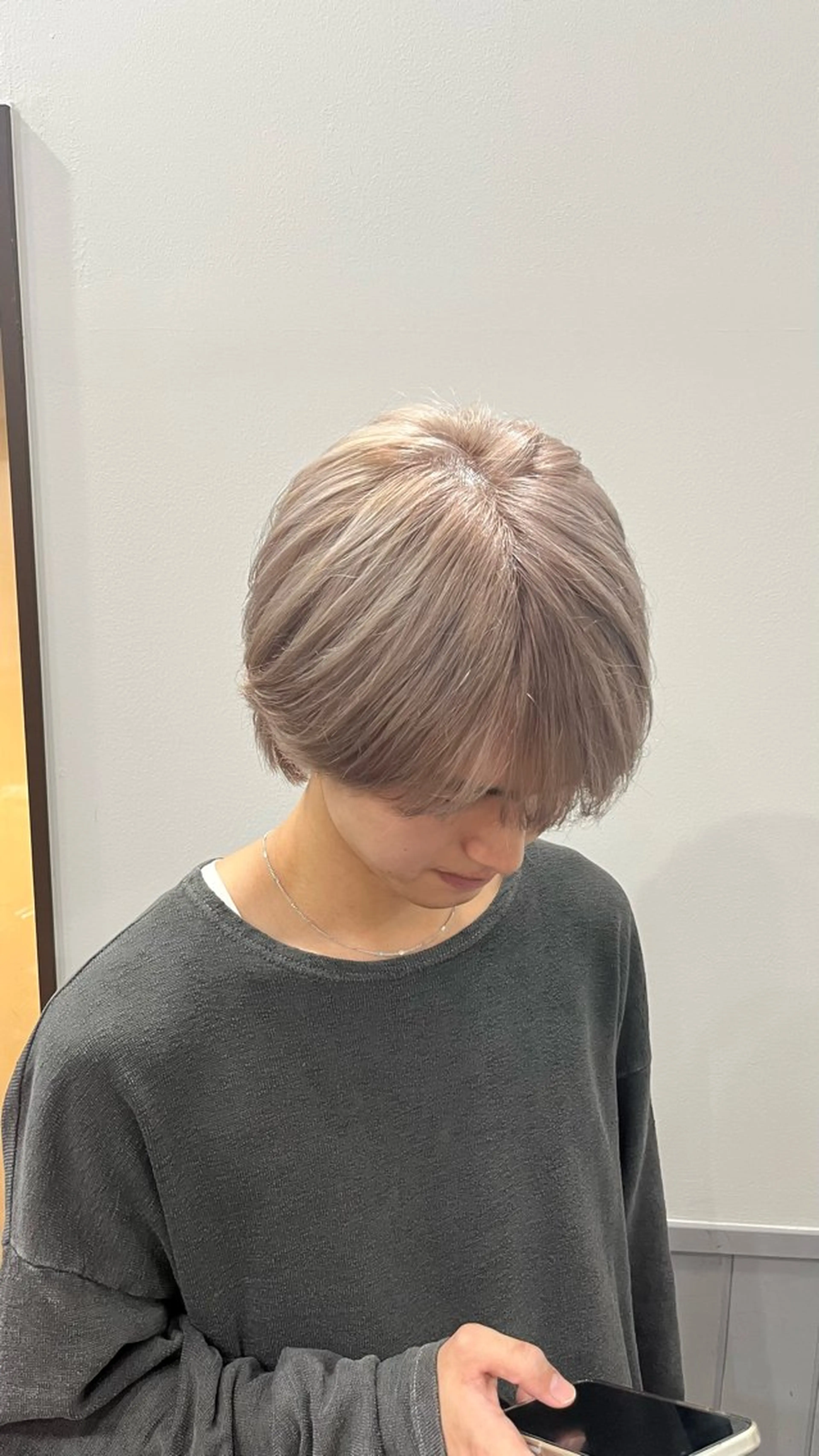 カラー メンズ ベージュカラー ピンクカラー ヘアカラー LAPENSEE所属・ブリーチ🌱/ りおのヘアスタイル