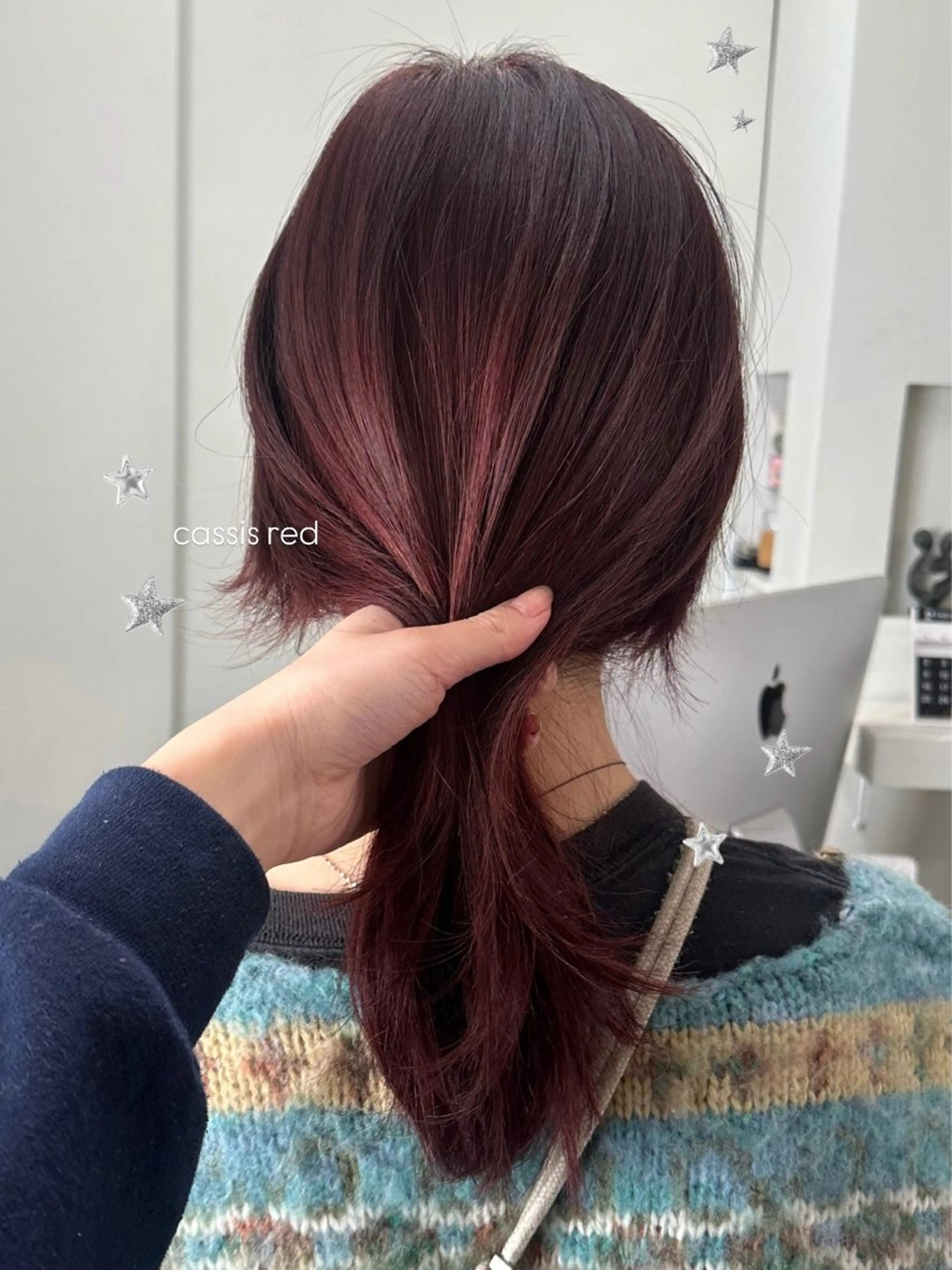 セミロング カラー カット ヘアカラー トリートメント 暖色/レイヤーカット 🌙オノユリカのヘアスタイル