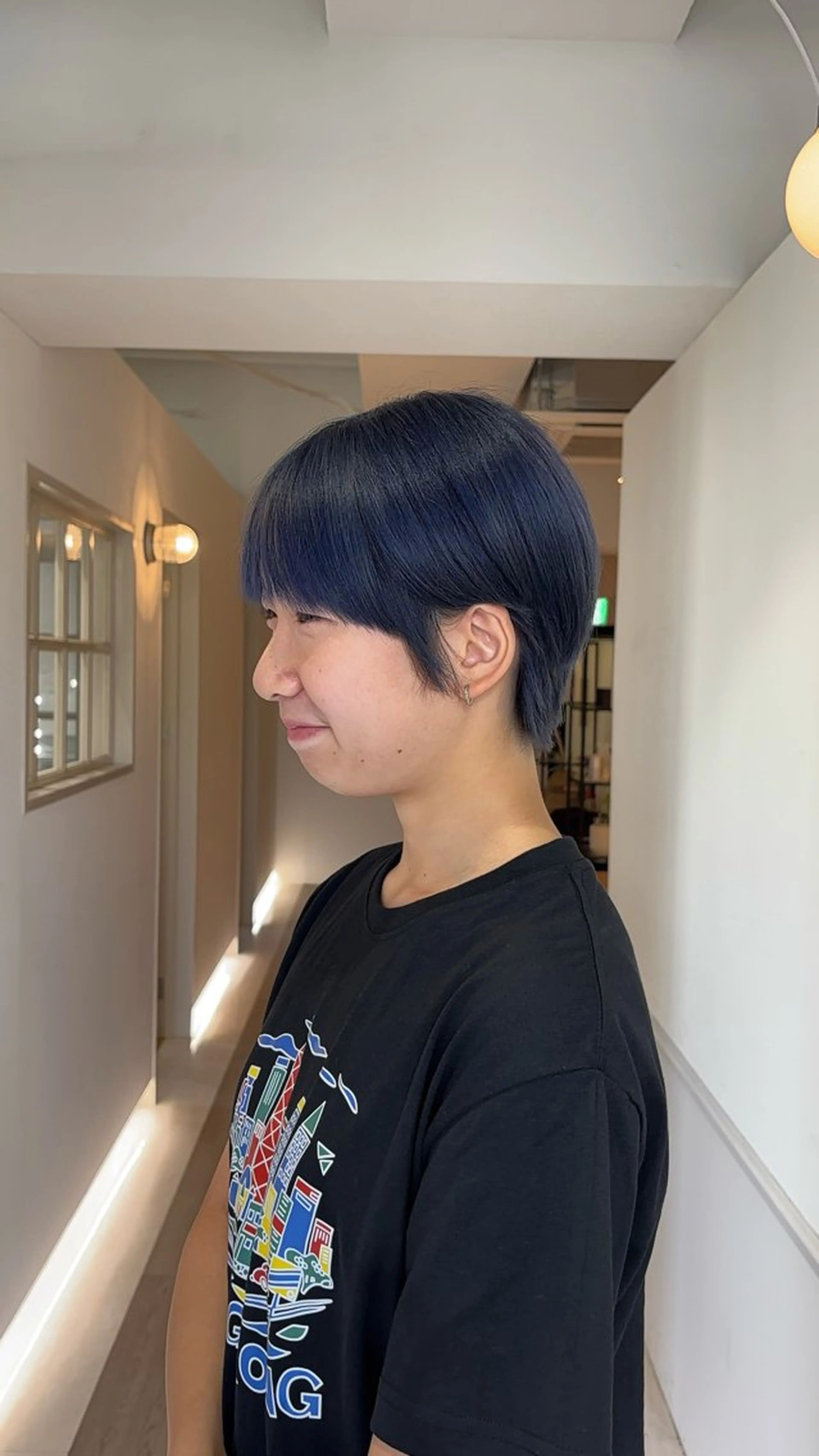 ショート ショートヘア 瀬戸 杏珠のヘアスタイル
