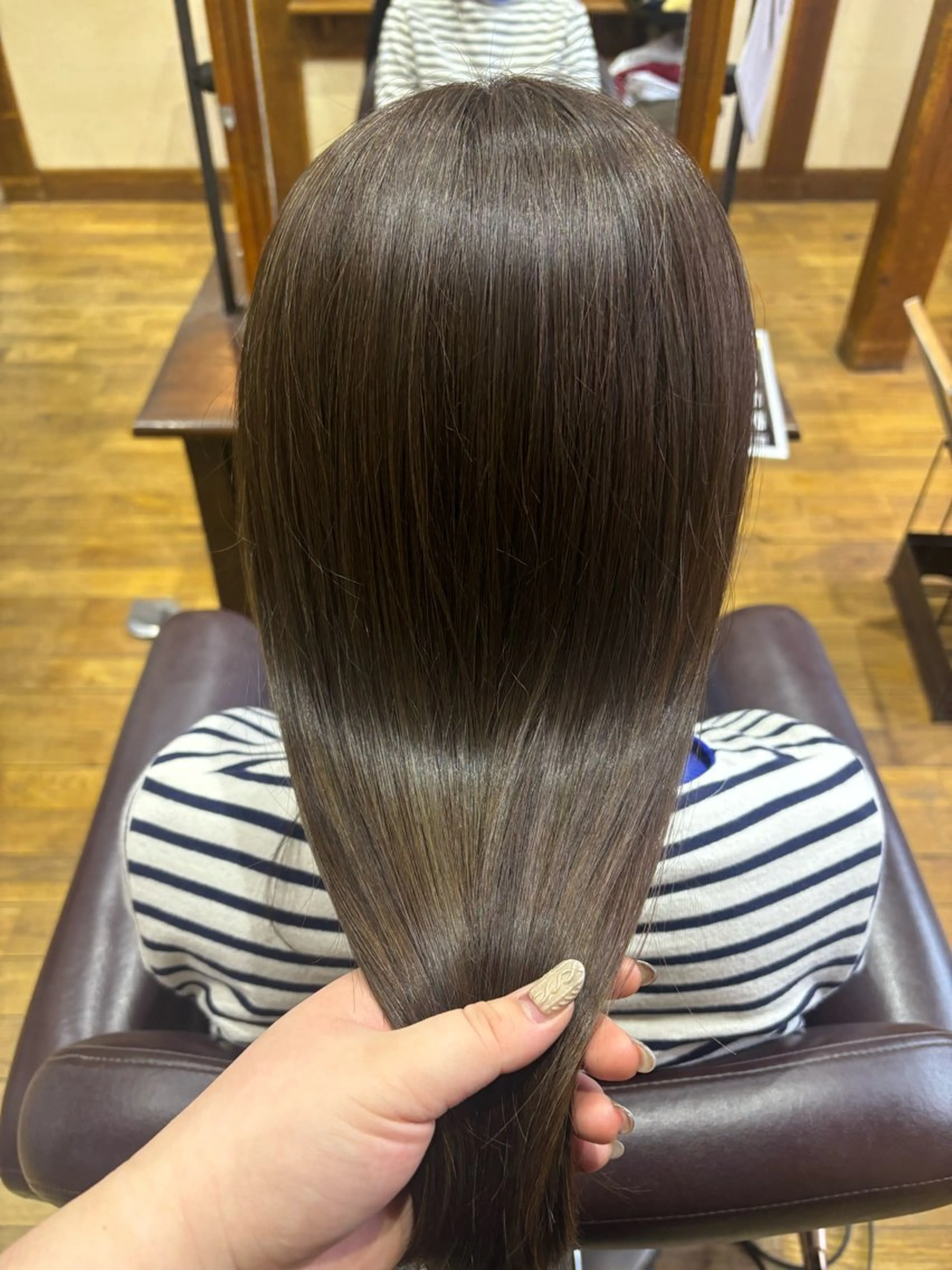 ロング カラー トリートメント カット ヘアカラー トリートメント arisa/ tj tenkiyohouのヘアスタイル