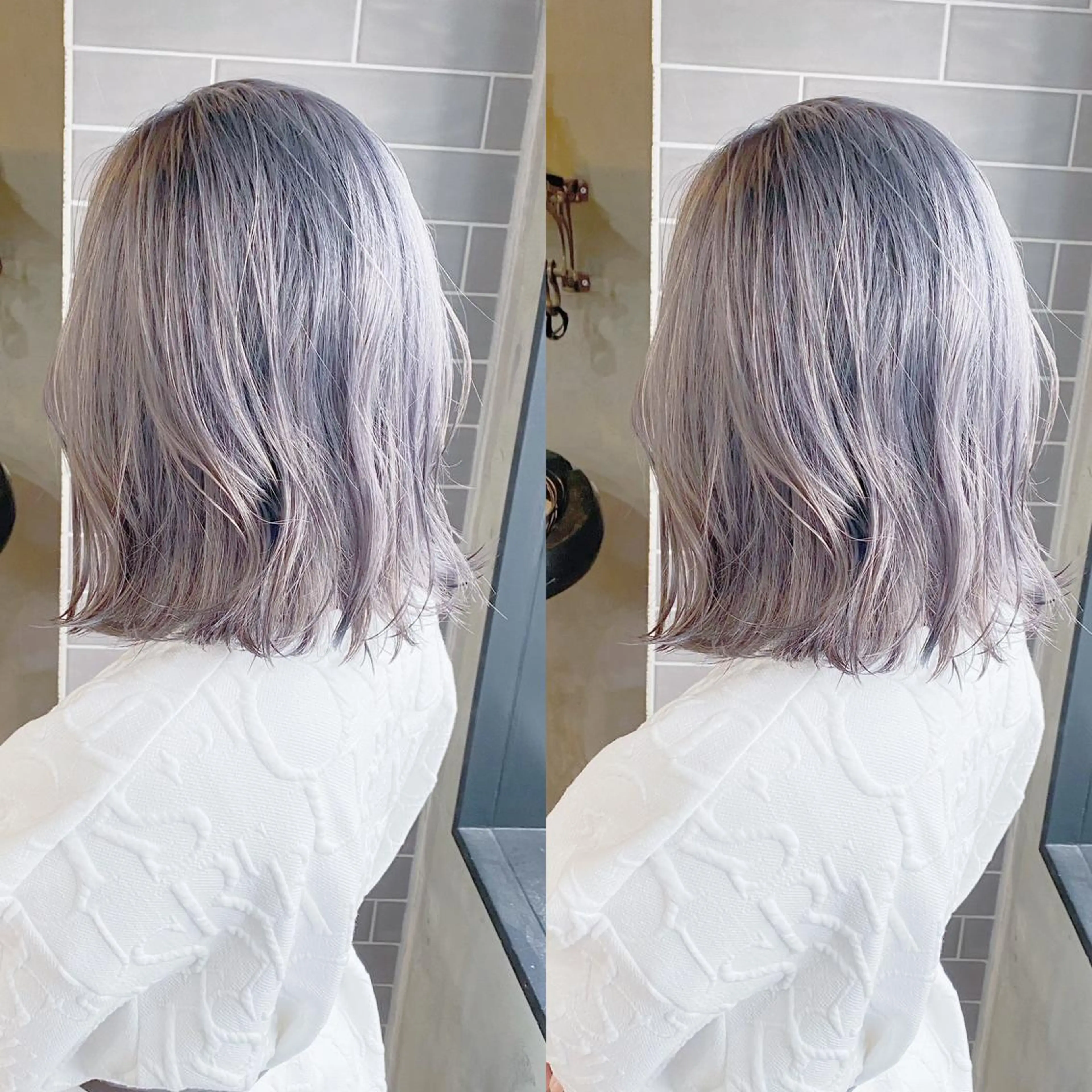 ミディアム カラー カット ヘアカラー トリートメント yori SAPPORO所属・yori/ハイトーン 代表すがわらのヘアスタイル