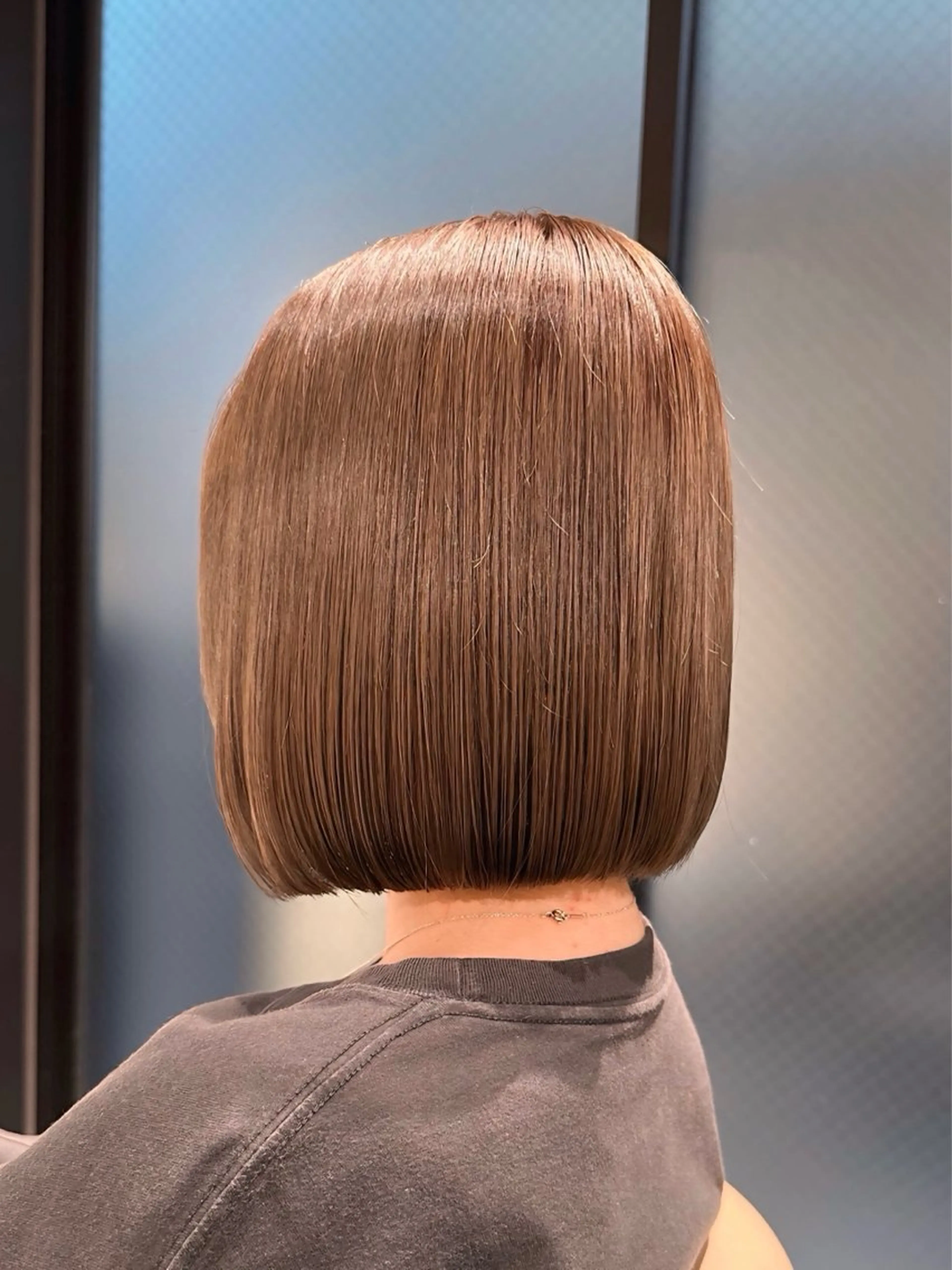 ショート カット ヘアカラー トリートメント ✨髪質改善特化✨副 店長椎葉信乃介のヘアスタイル