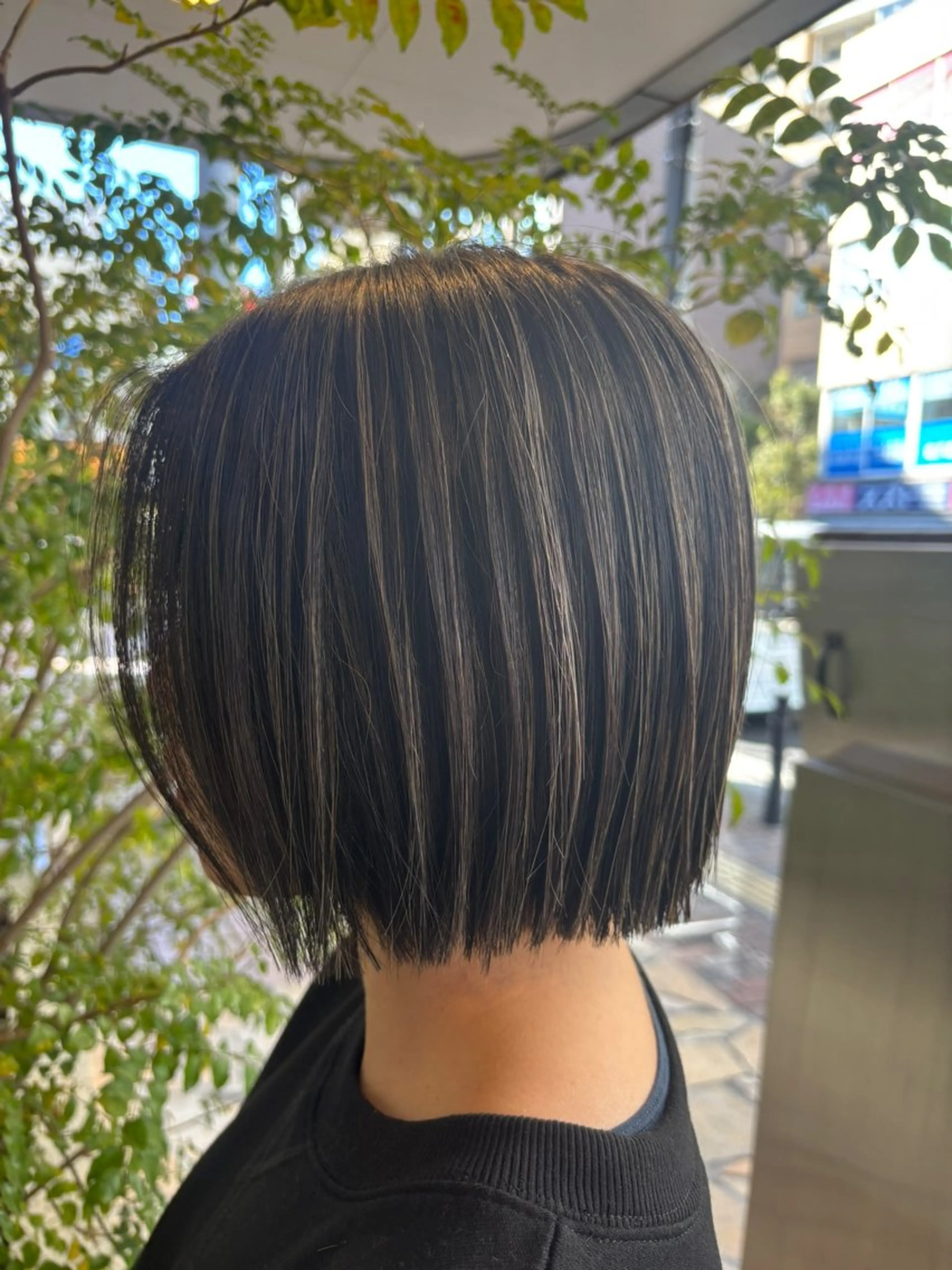 ショート カラー ハイライトカラー ハイライト 千代延 涼平のヘアスタイル